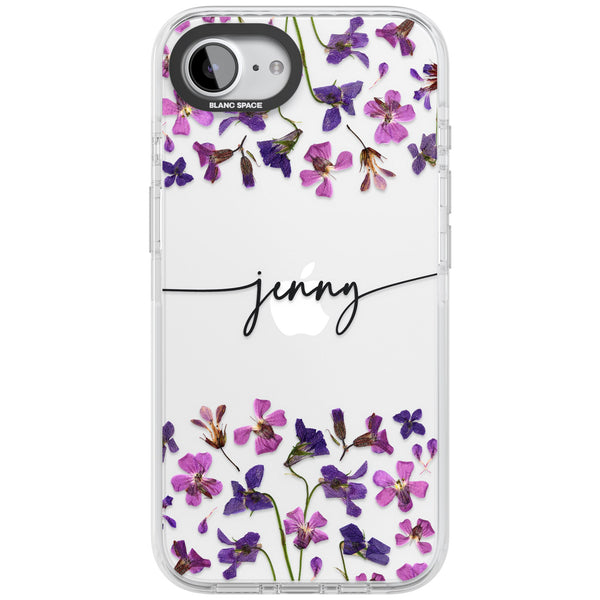 Personalised Purple Wildflowers