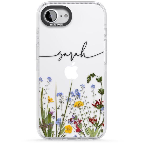 Personalised Wildflower Script