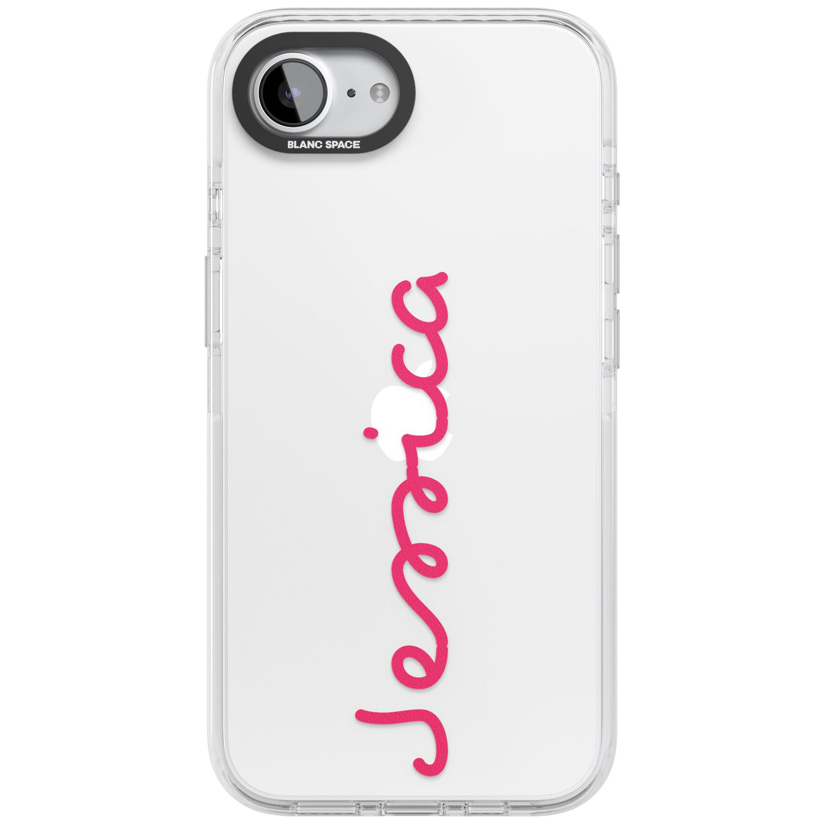 Personalised Summer Name iPhone 16e / iPhone 17e Impact Clear Phone Case front