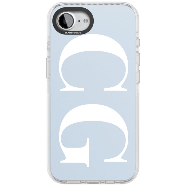 Personalised White & Blue Letters