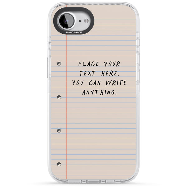 Personalised Lined Paper