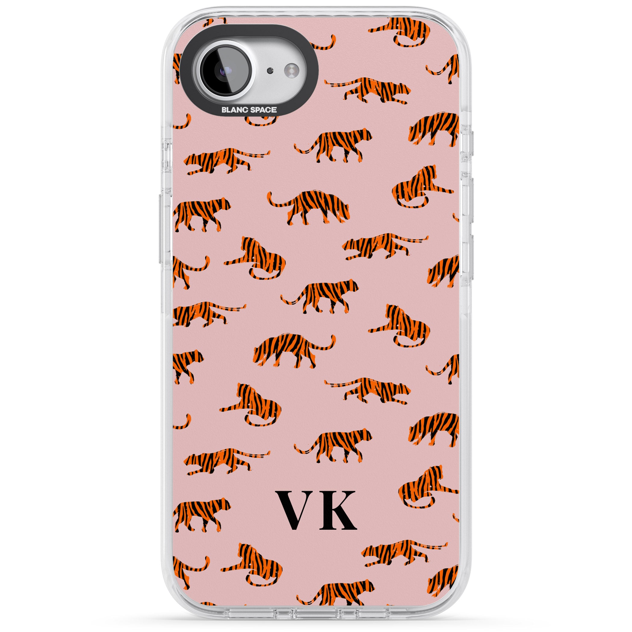Personalised Pink Safari Tiger Pattern