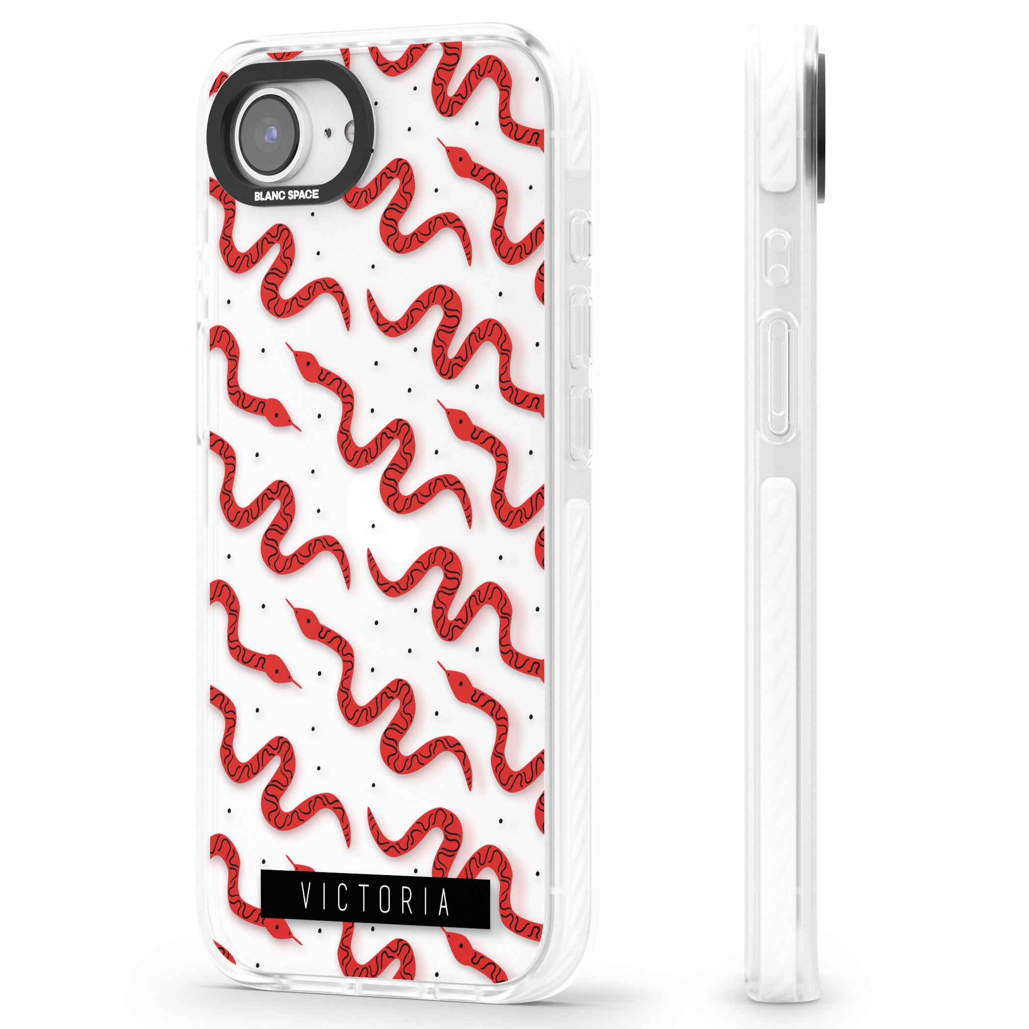 Personalised Red Snake Pattern