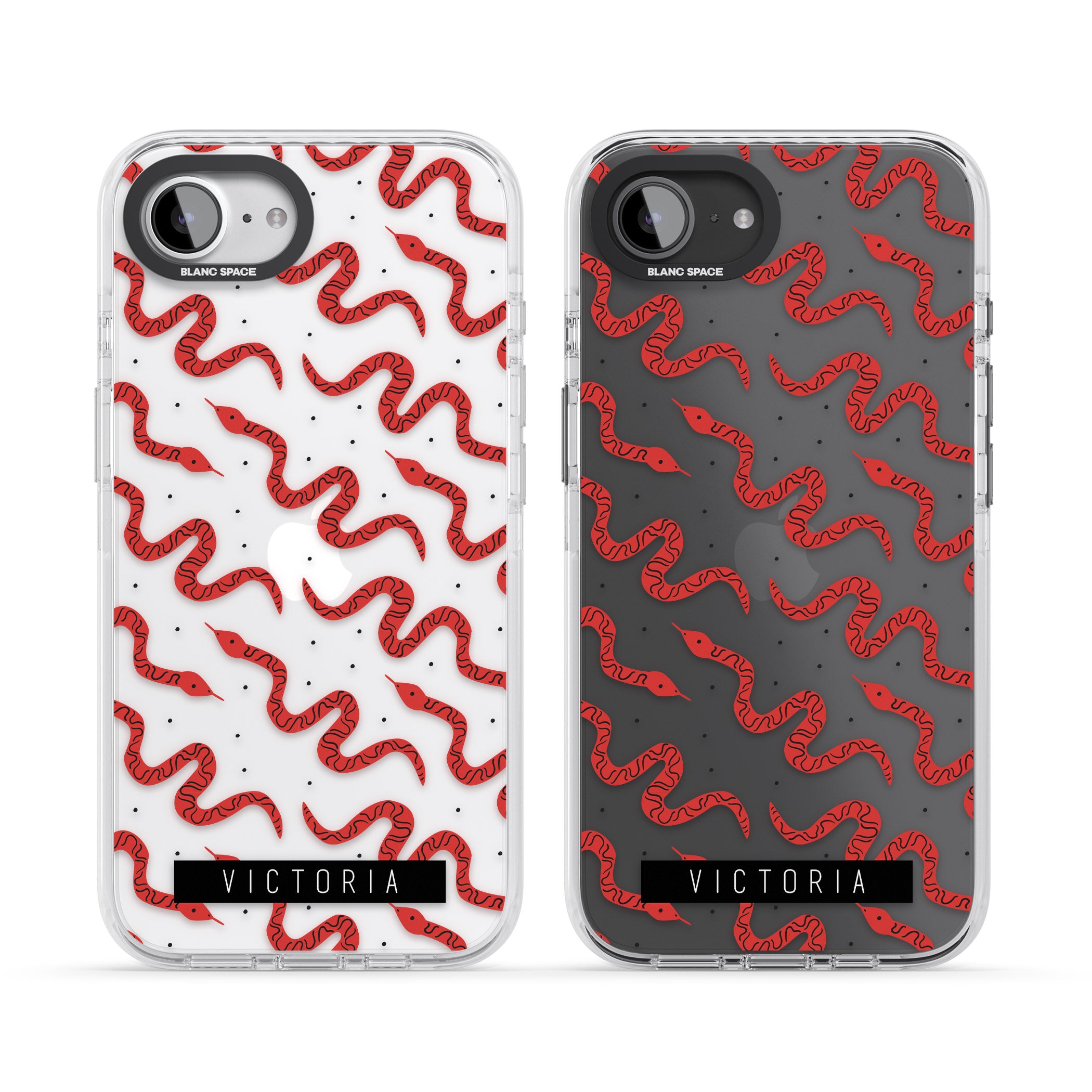 Personalised Red Snake Pattern