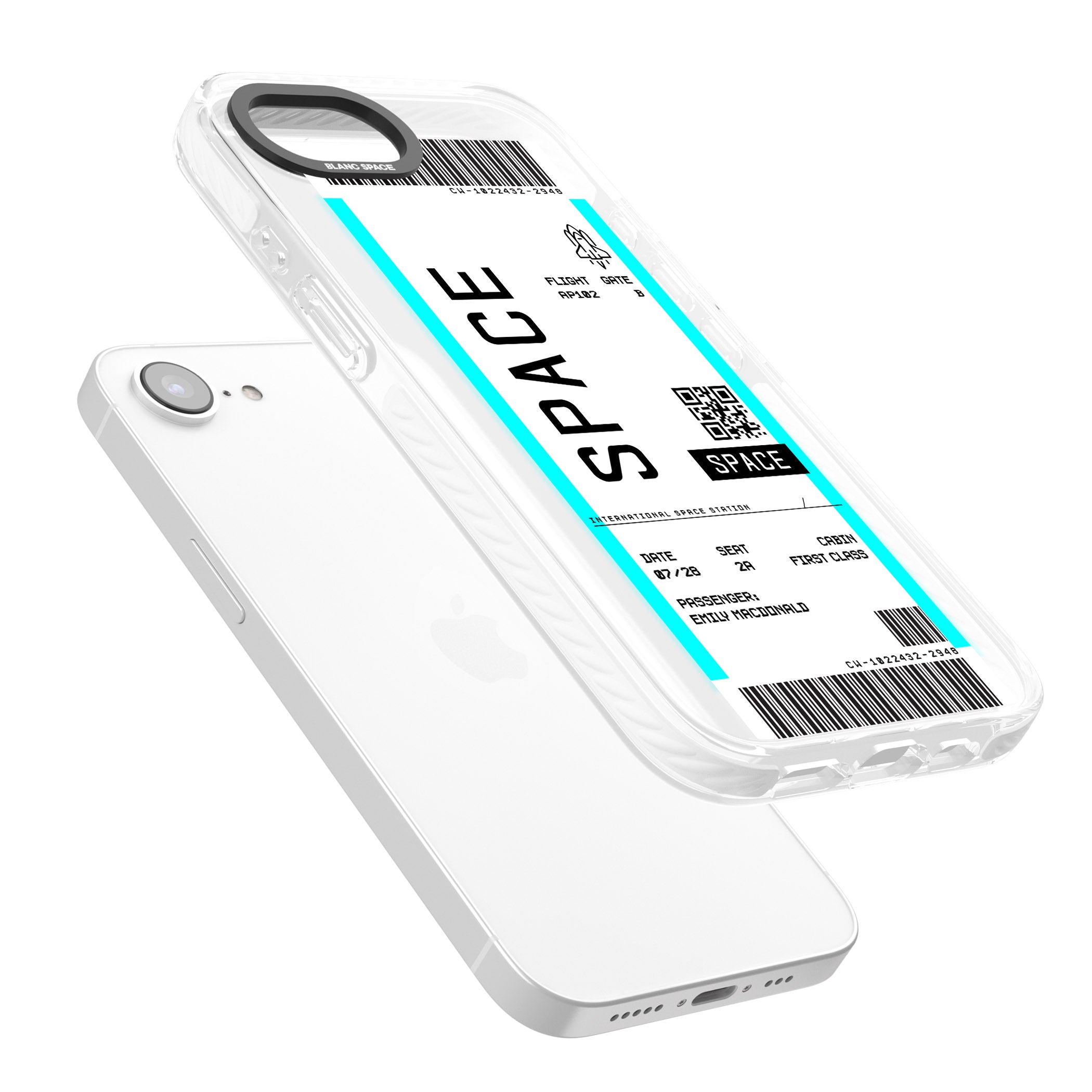 Personalised Space Travel Ticket