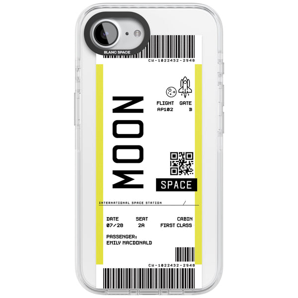 Personalised Moon Travel Ticket