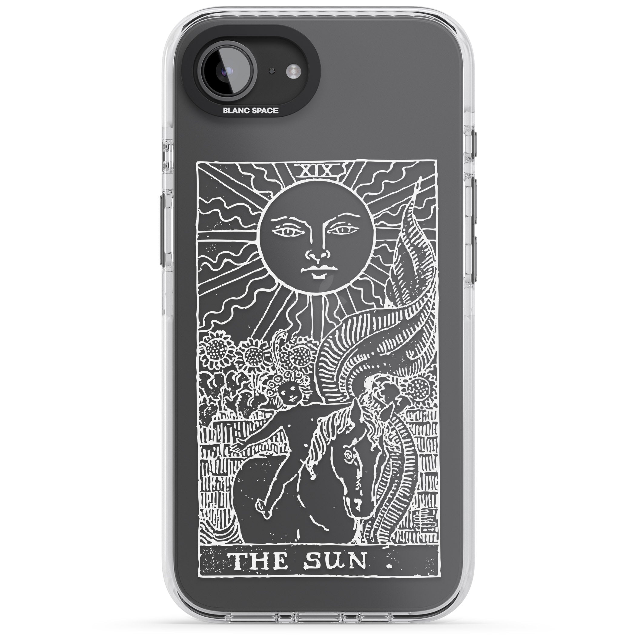 Personalised The Sun Tarot Card (White)