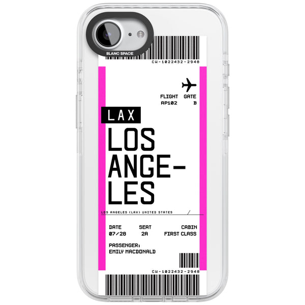 Personalised Los Angeles Boarding Pass