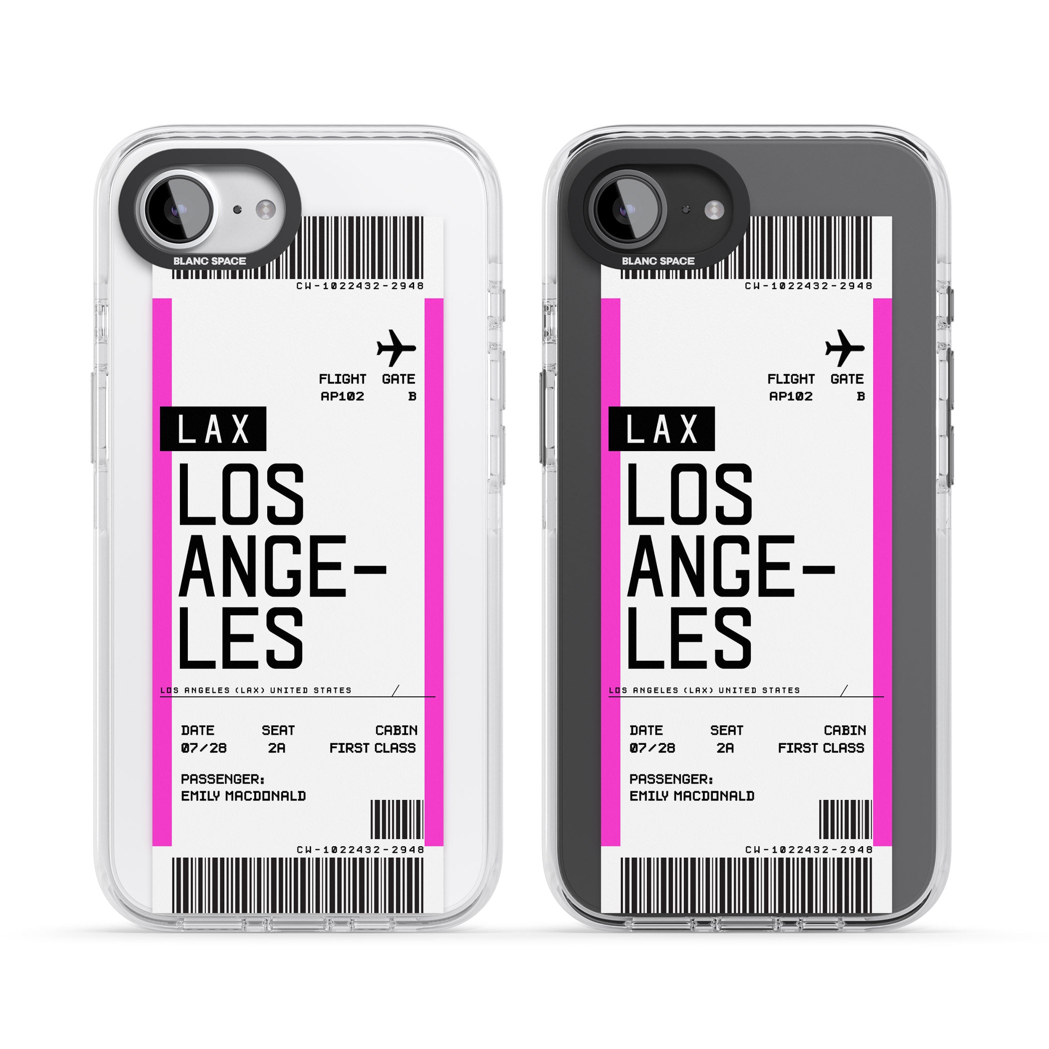 Personalised Los Angeles Boarding Pass