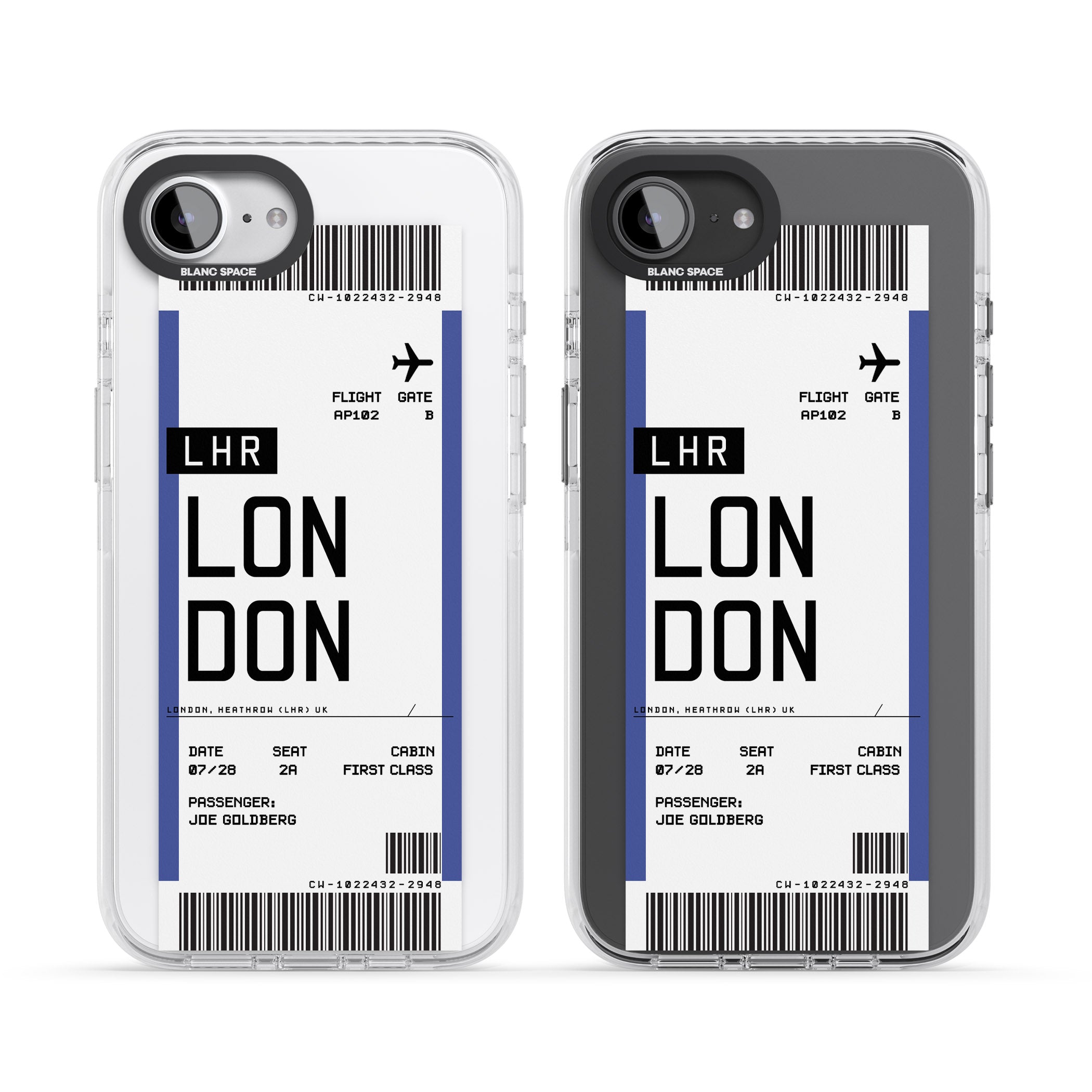Personalised London Boarding Pass