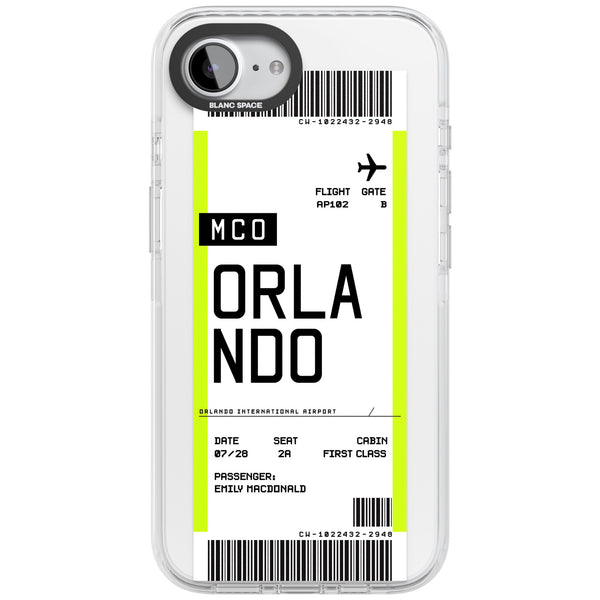 Personalised Orlando Boarding Pass