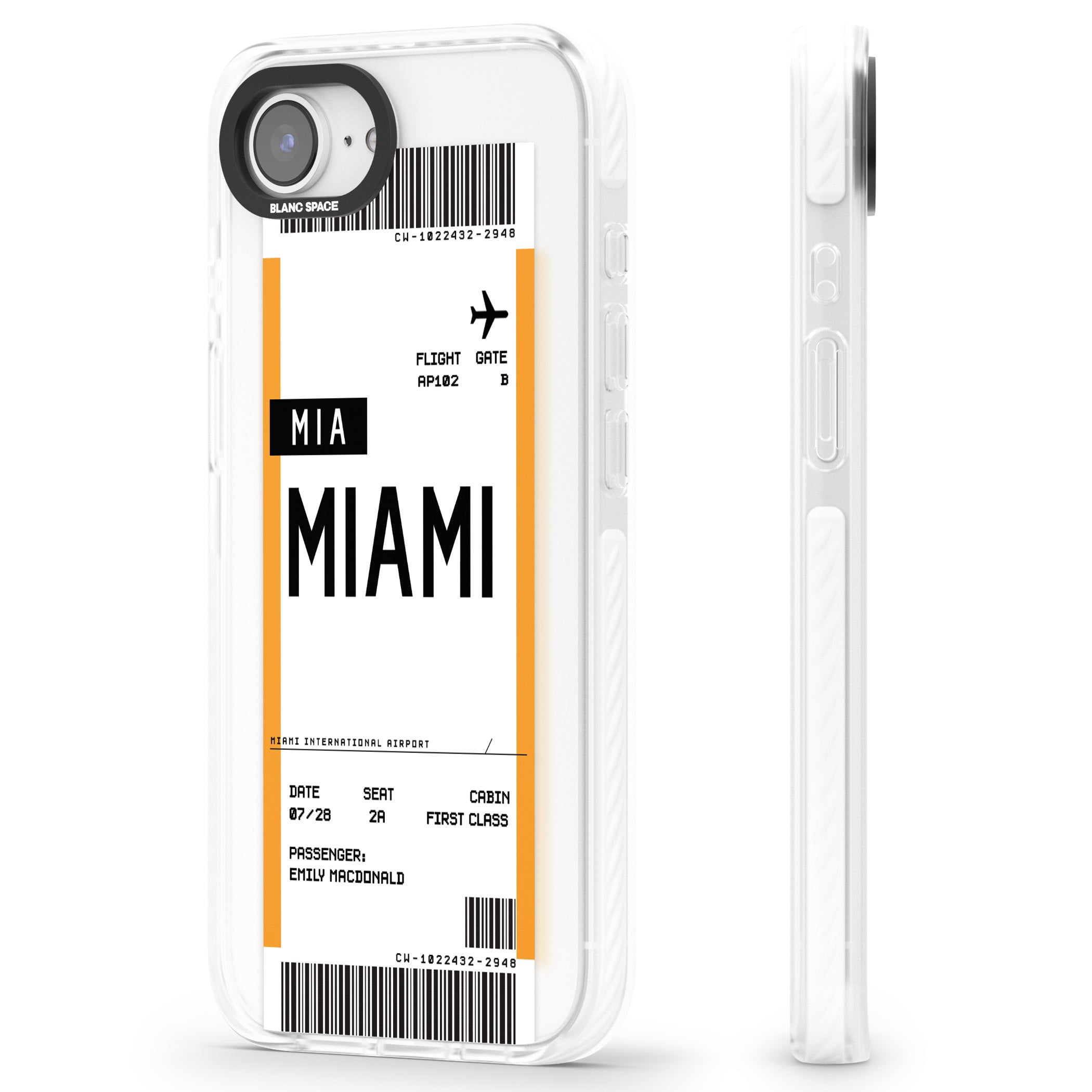 Personalised Miami Boarding Pass