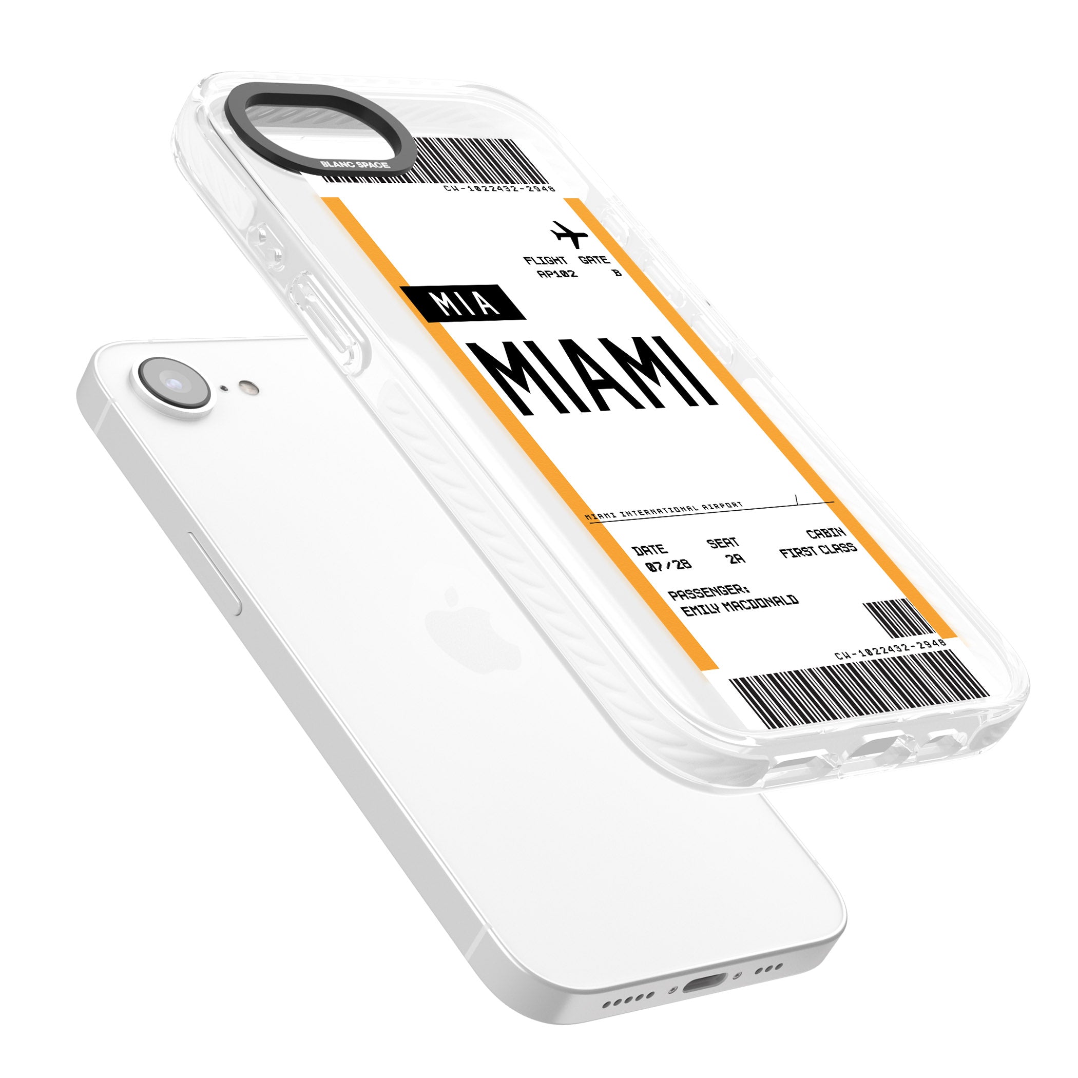 Personalised Miami Boarding Pass