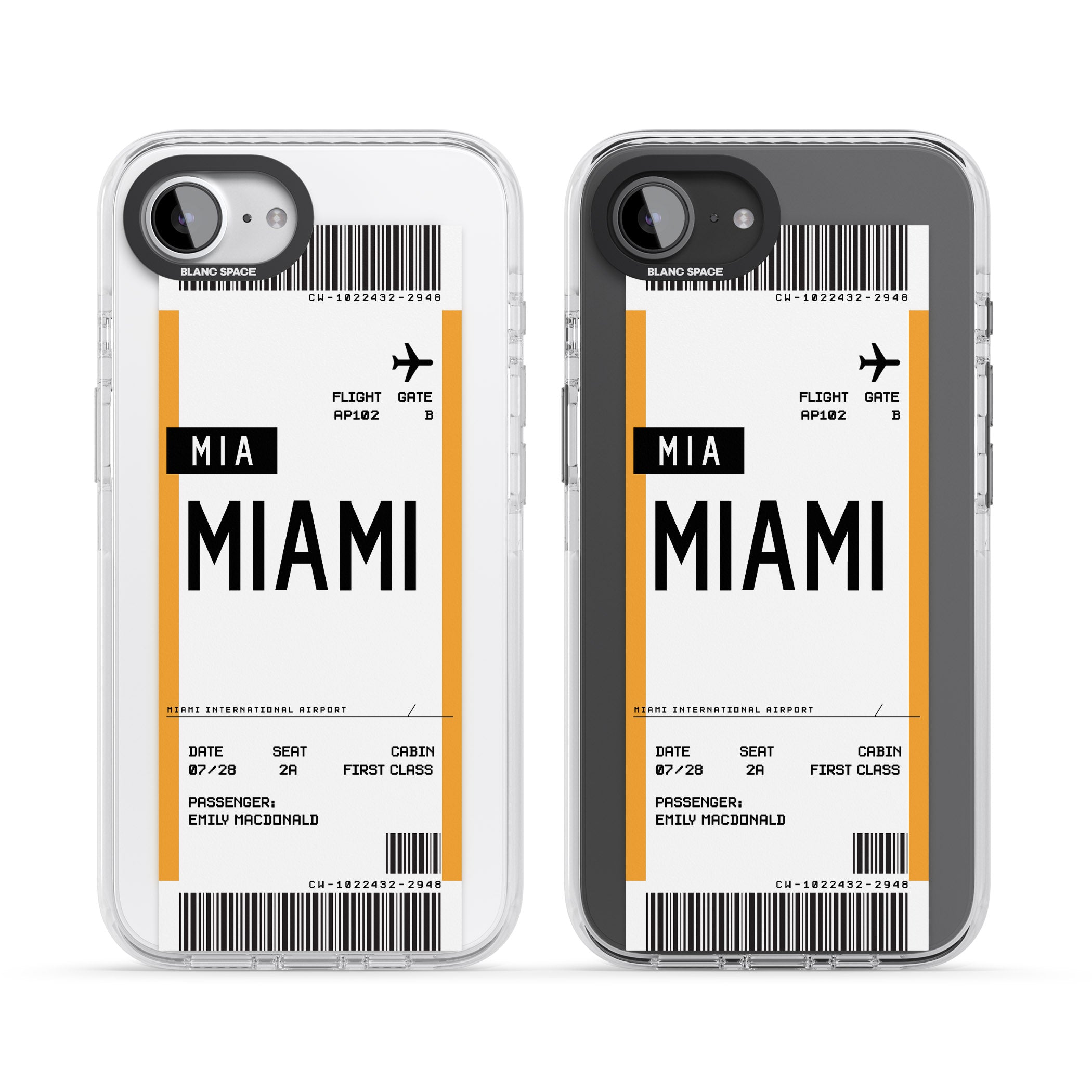 Personalised Miami Boarding Pass