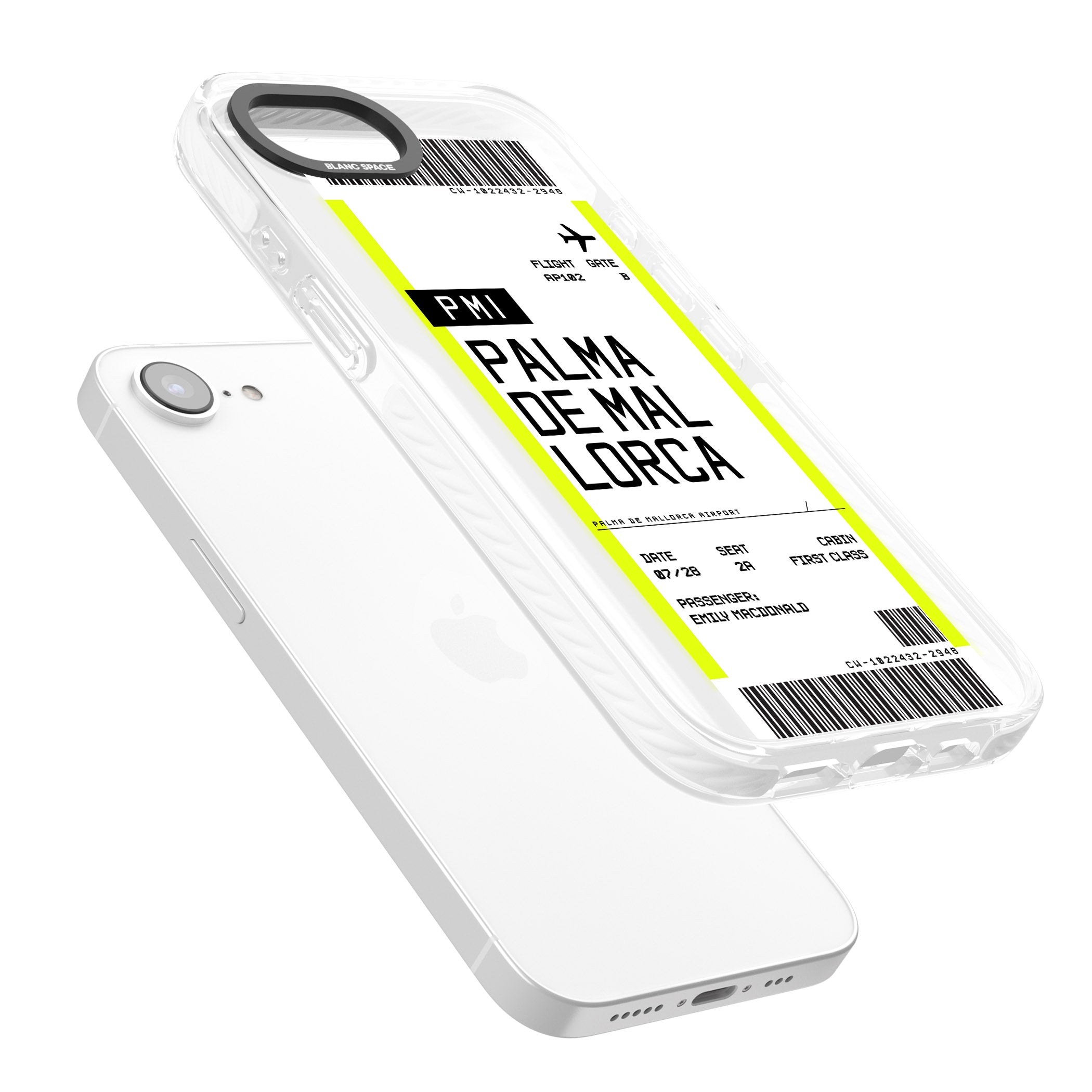 Personalised Palma De Mallorca Boarding Pass