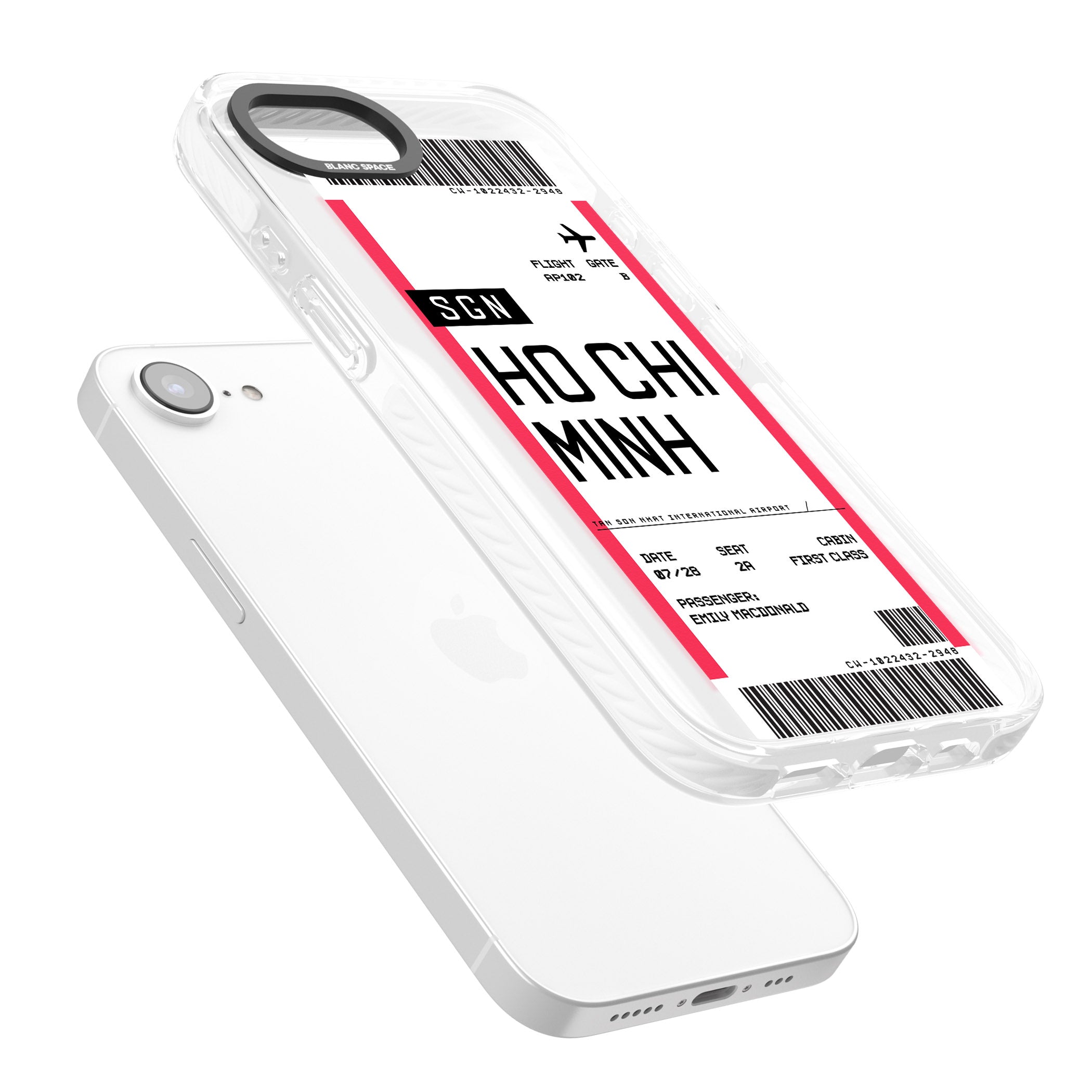 Personalised Ho Chi Minh Boarding Pass