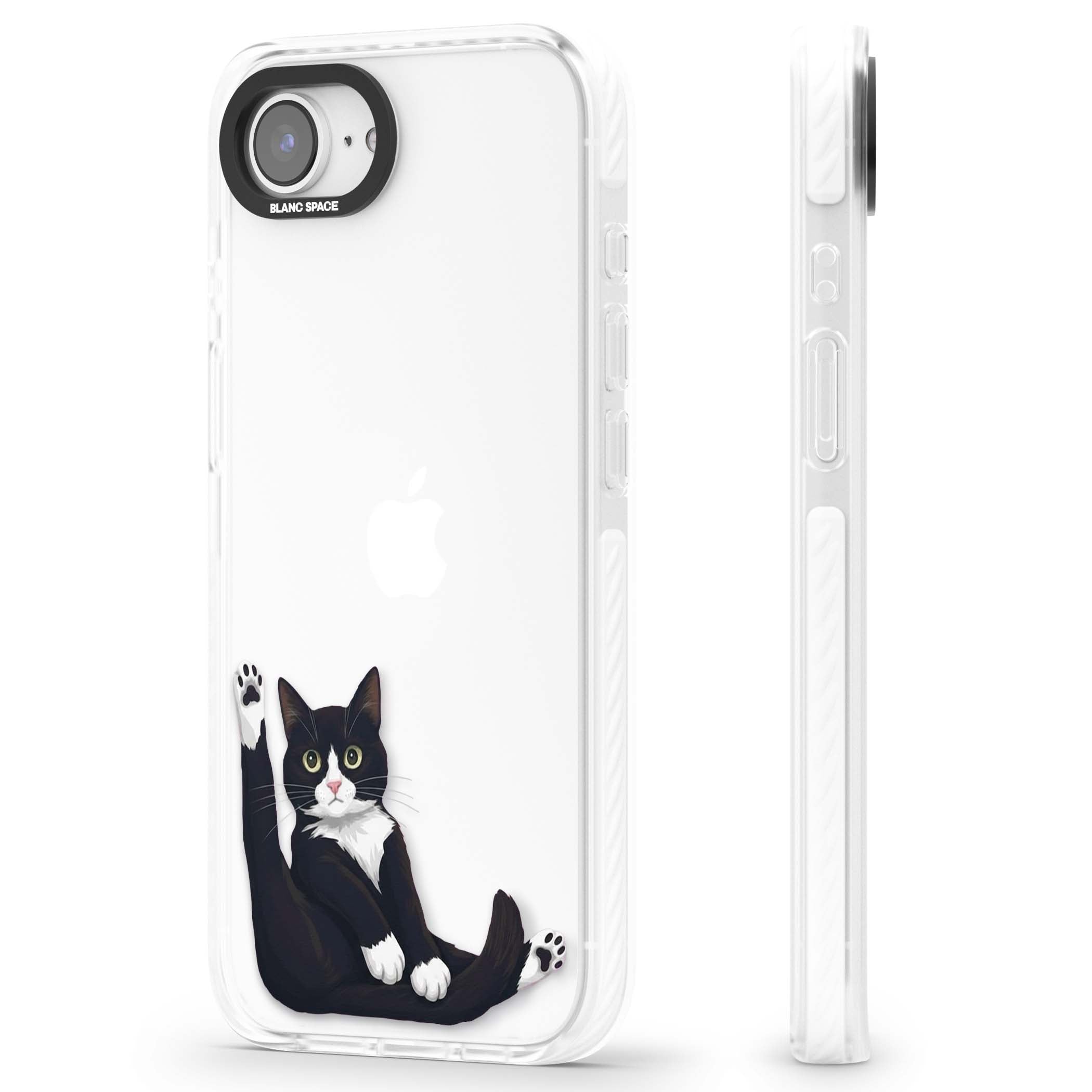 Mid-Groom Cat animals iPhone case | Clear Impact case for iPhone 16e, iPhone 17e
