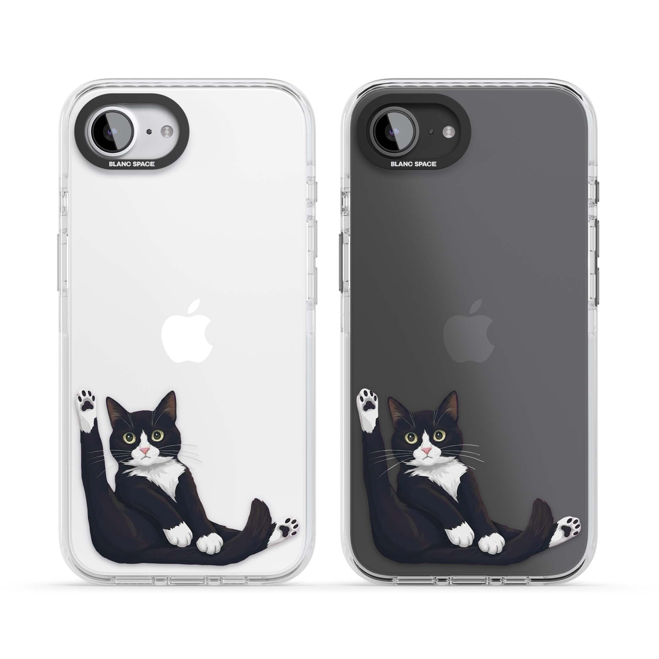 Mid-Groom Cat animals iPhone case | Clear Impact case for iPhone 16e, iPhone 17e