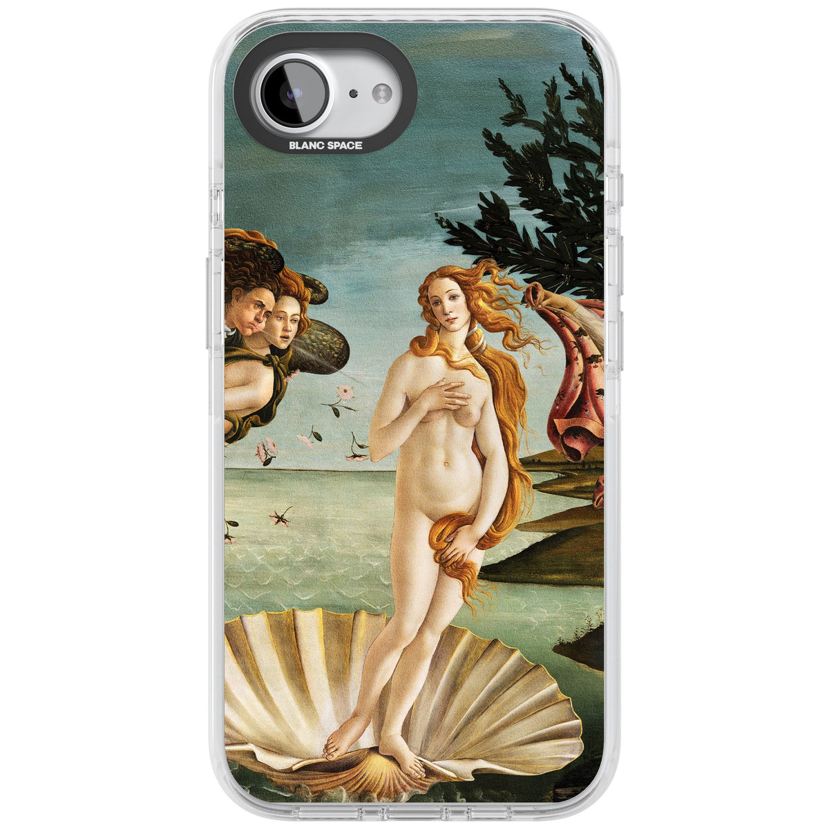 The Birth of Venus - Sandro Botticelli iPhone 16e / iPhone 17e Impact Clear Phone Case front