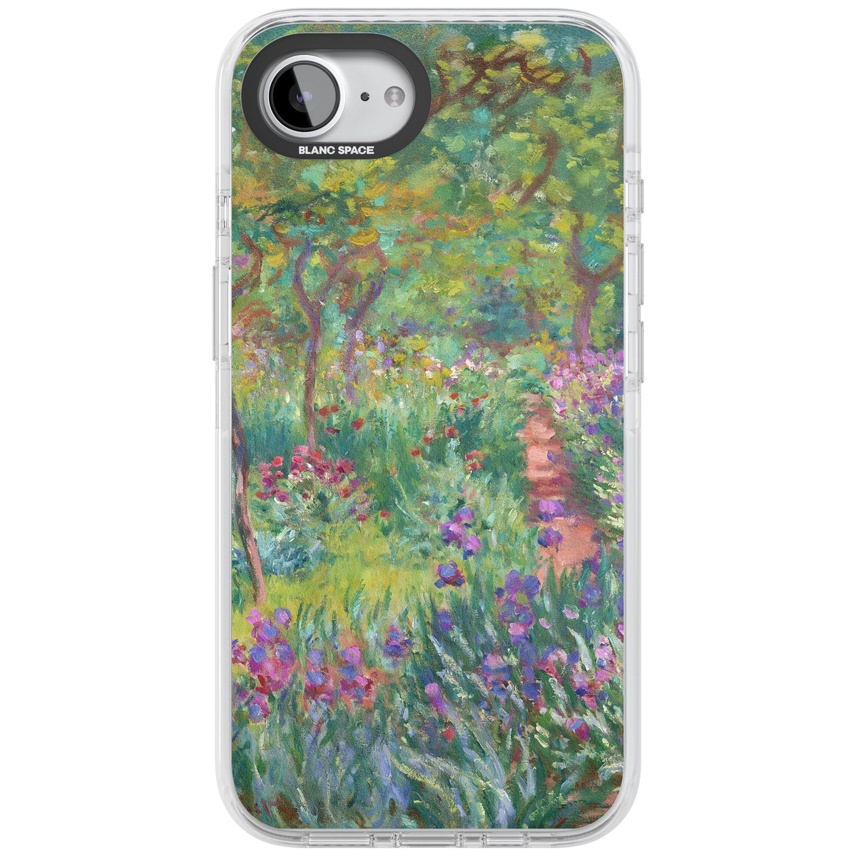 Garden in Giverny iPhone 16e / iPhone 17e Impact Clear Phone Case front