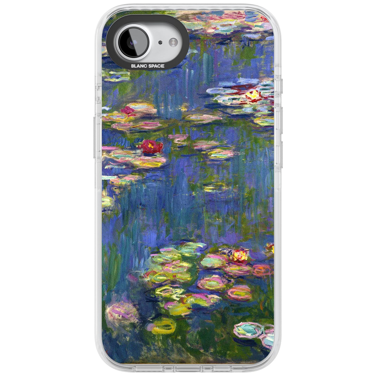 Water Lilies II iPhone 16e / iPhone 17e Impact Clear Phone Case front