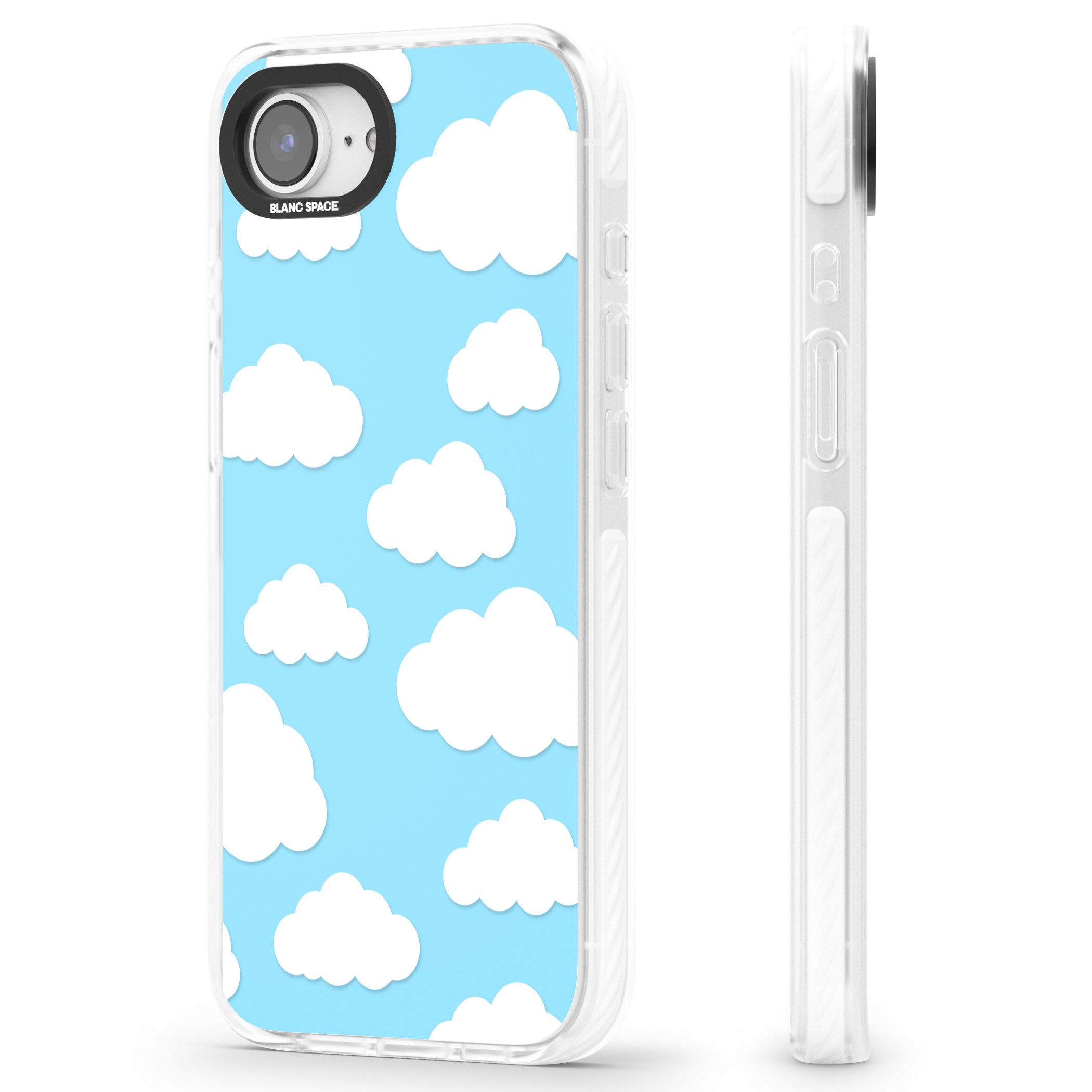 Blue Sky & Clouds Pattern