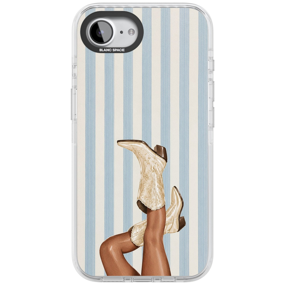 Cowgirl Boots iPhone 16e / iPhone 17e Impact Clear Phone Case front