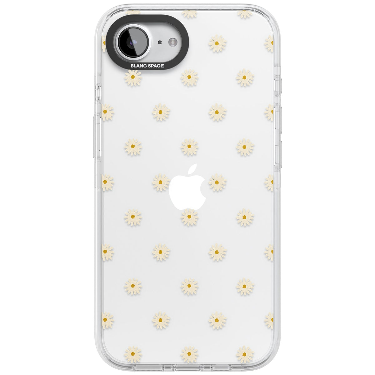 Daisy Pop iPhone 16e / iPhone 17e Impact Clear Phone Case front