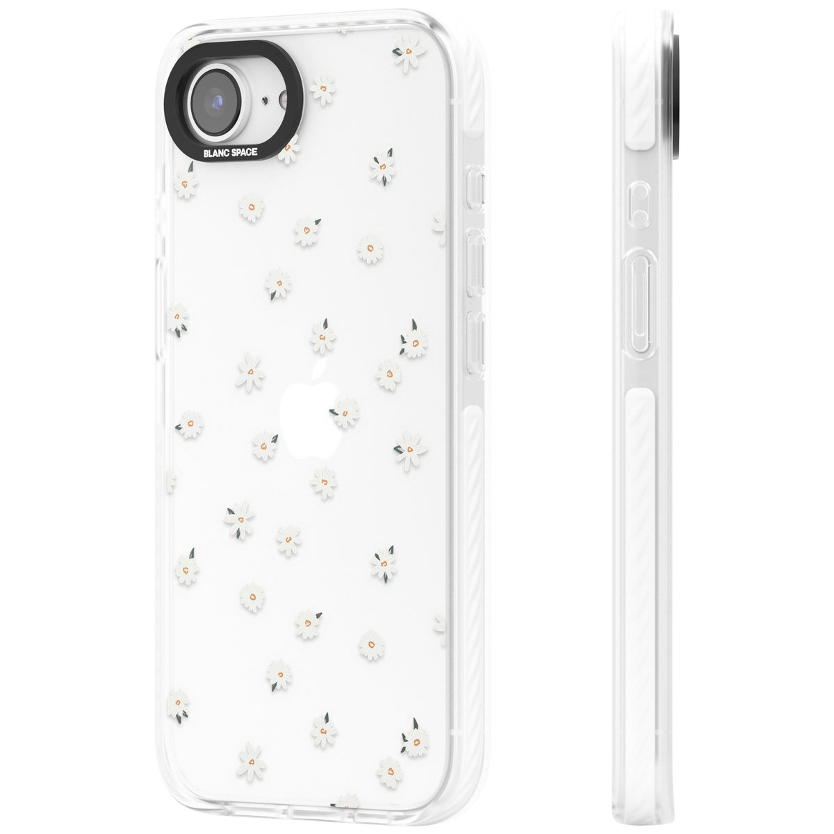 Daisy Dream iPhone 16e / iPhone 17e Impact Clear Phone Case side
