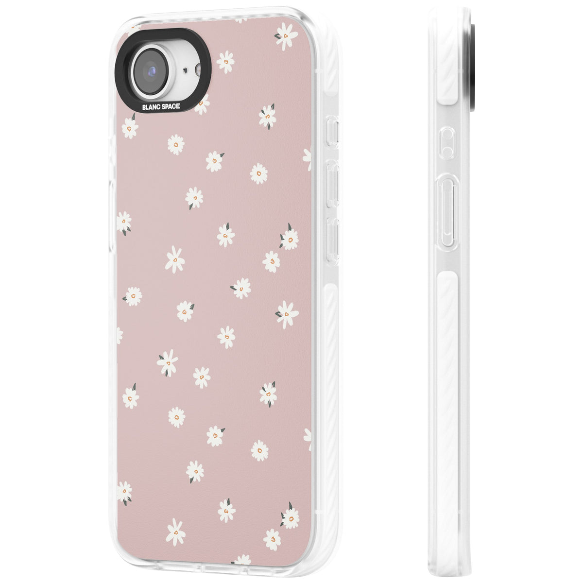Rosewater Fields iPhone 16e / iPhone 17e Impact Clear Phone Case side