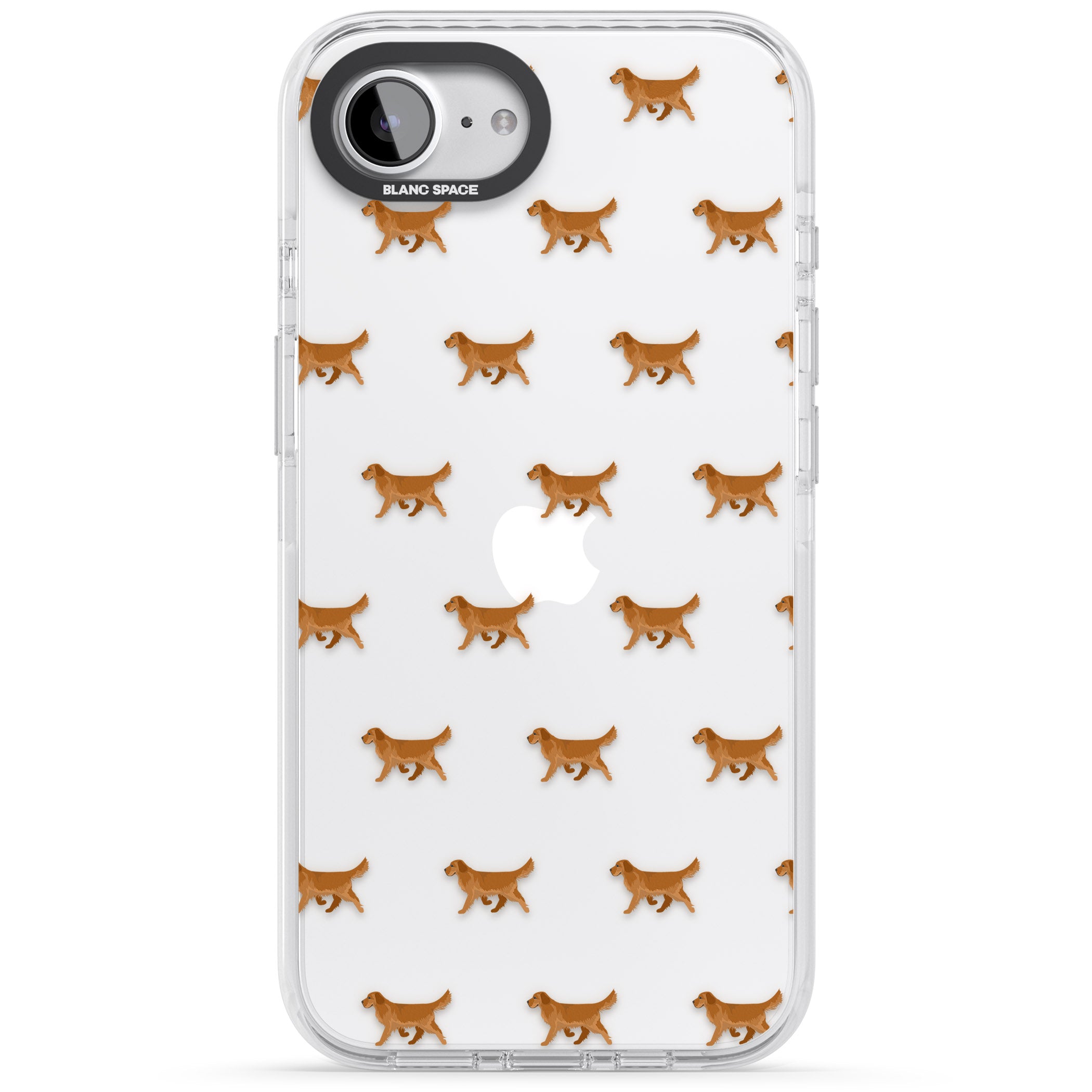 Golden Retriever Dog Pattern Clear