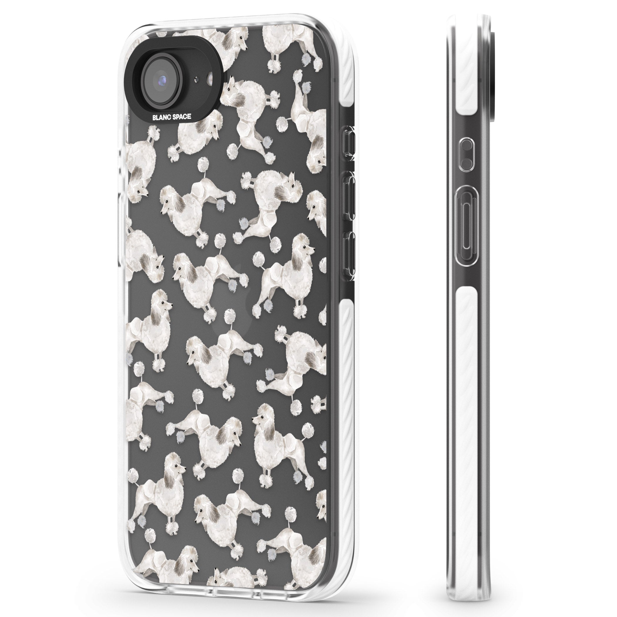 Poodle Watercolor Pattern