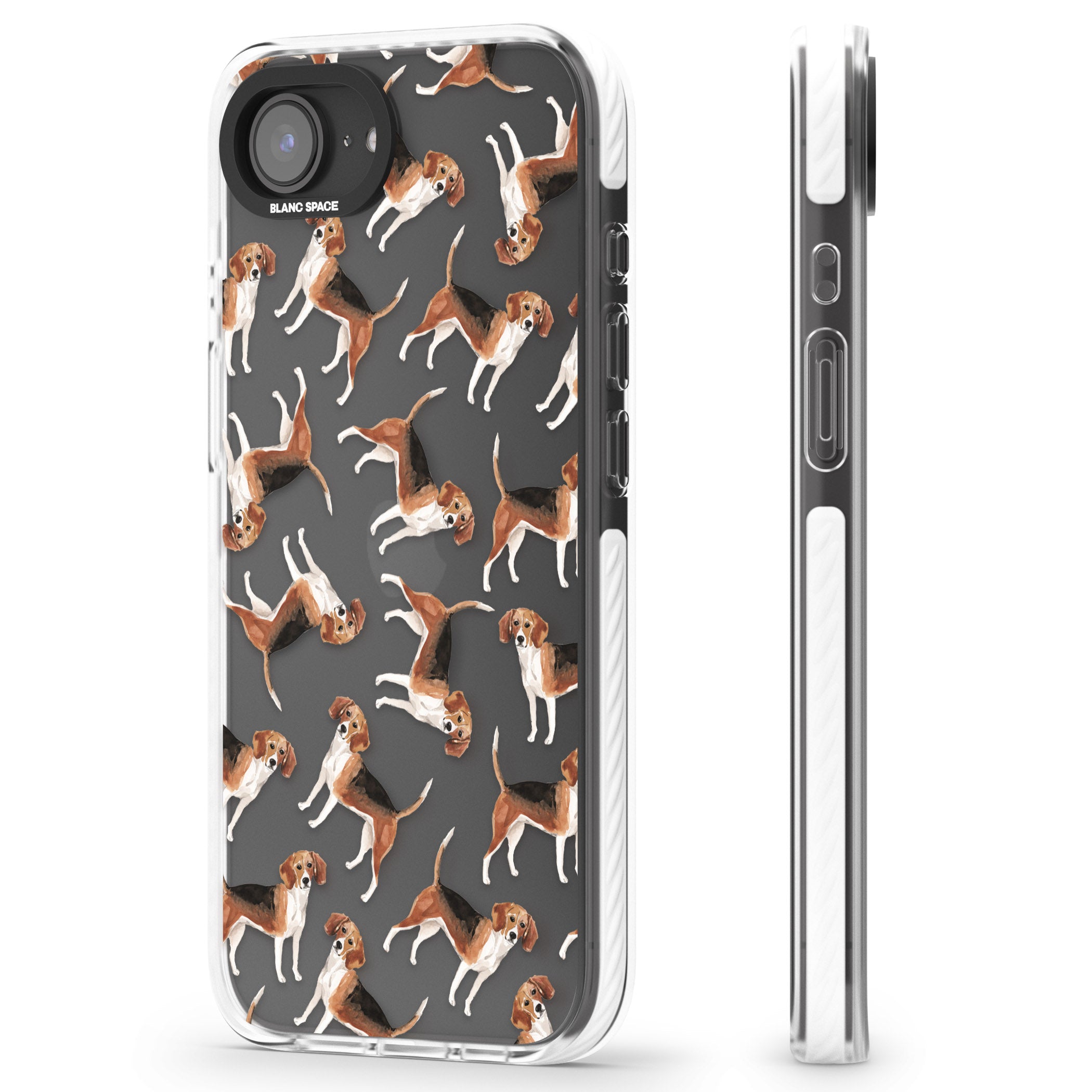 Beagle Watercolor Pattern