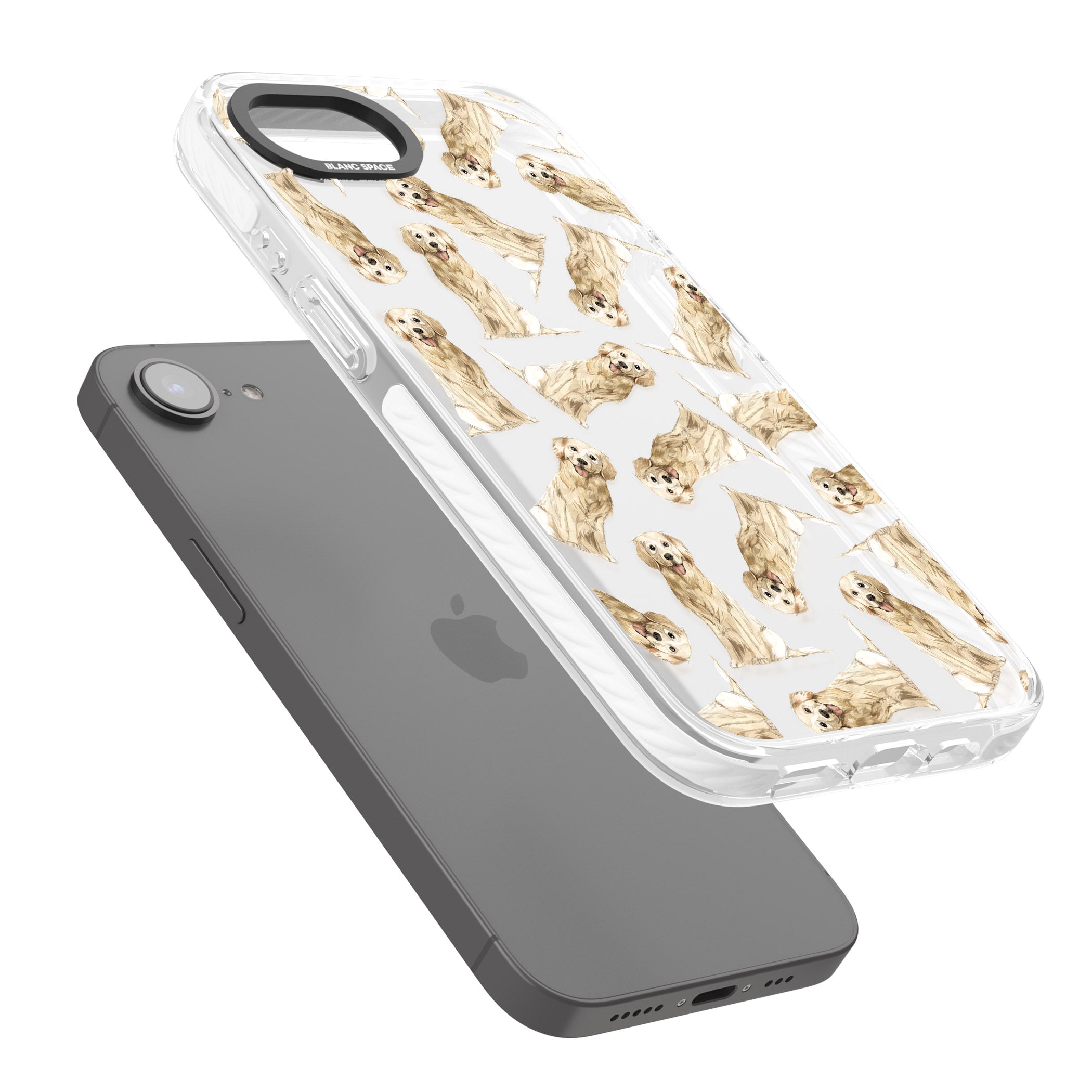 Golden Retriever Watercolor Pattern