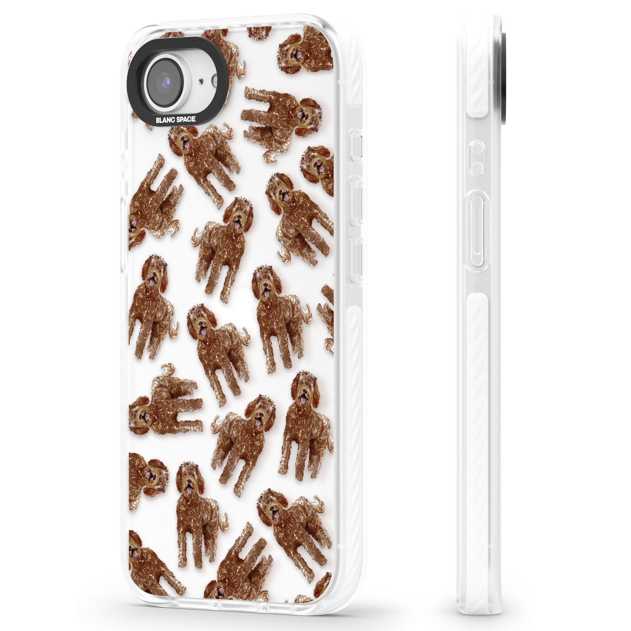 Labradoodle Brown Pattern