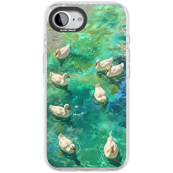 Ducks In The Pond