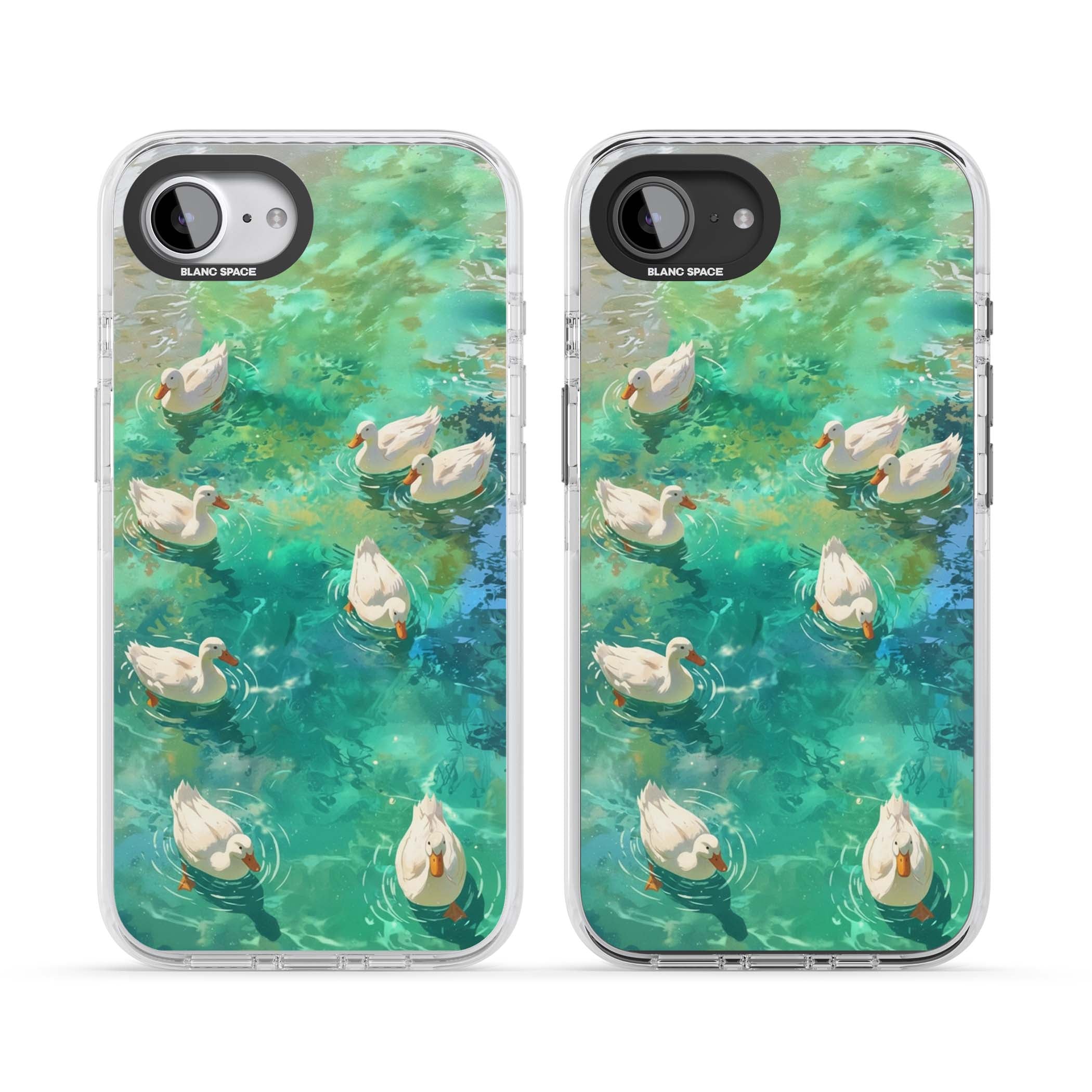 Ducks In The Pond for her iPhone case | Clear Impact case for iPhone 16e, iPhone 17e