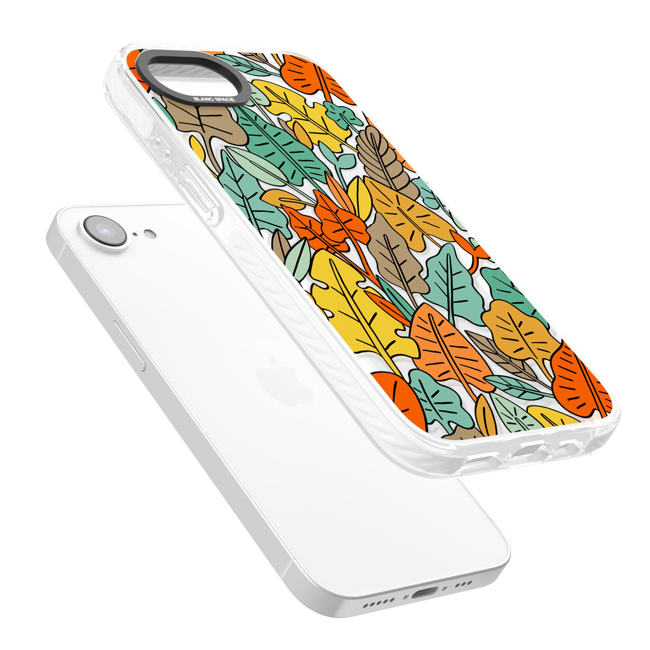 Pastel Toned Autumn Leaves