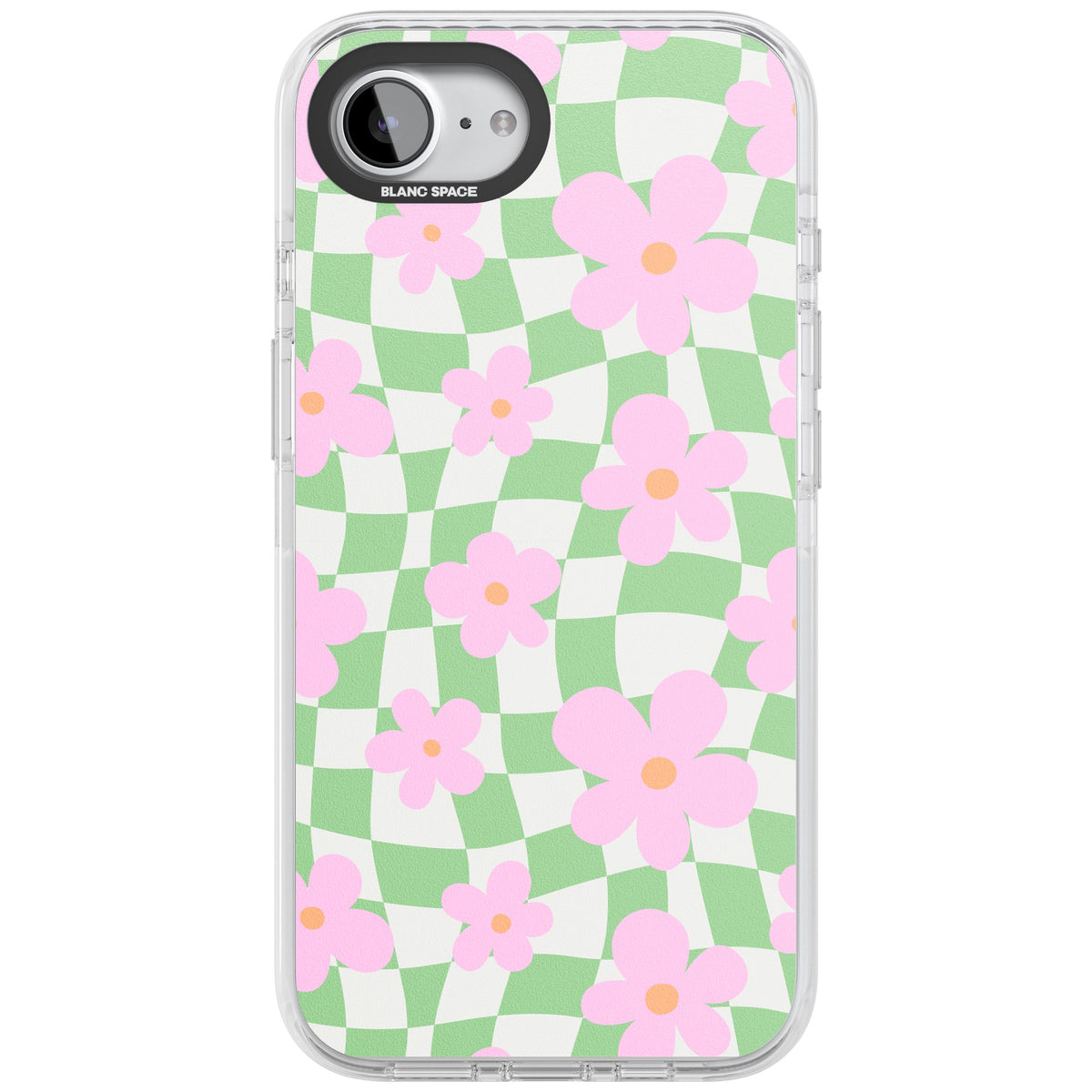 Spring Picnic iPhone 16e / iPhone 17e Impact Clear Phone Case front
