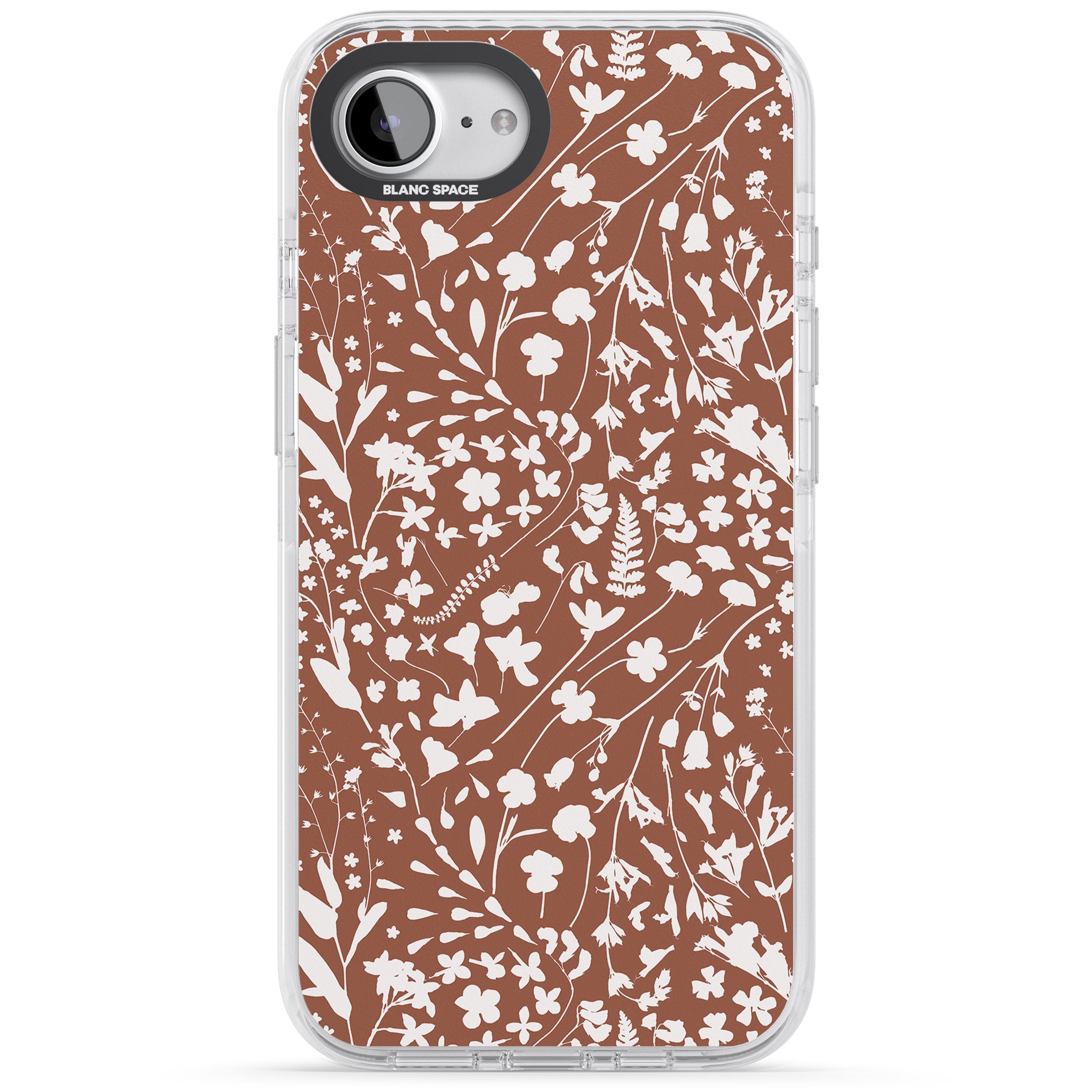 Wildflower Cluster On Terracotta