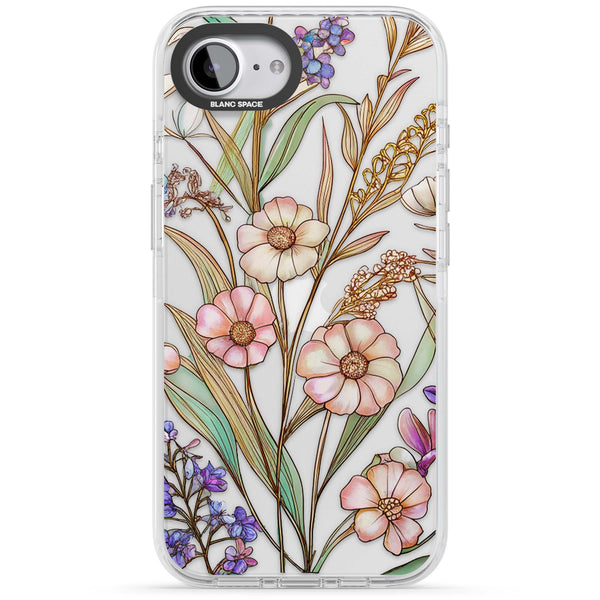 Glass Spring Flowers