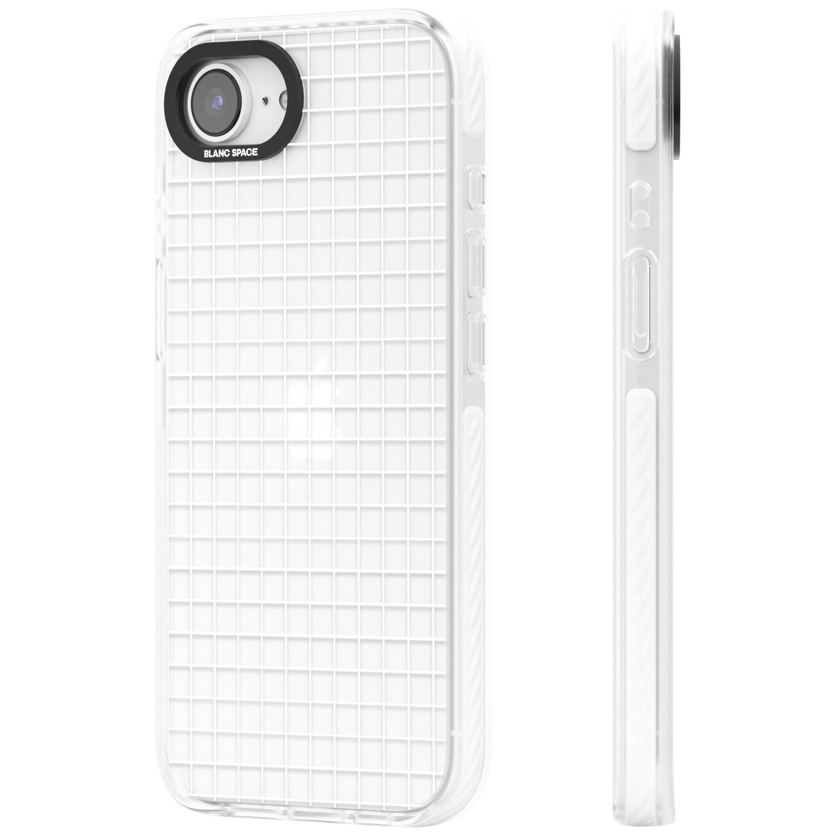 Arctic Mesh iPhone 16e / iPhone 17e Impact Clear Phone Case side