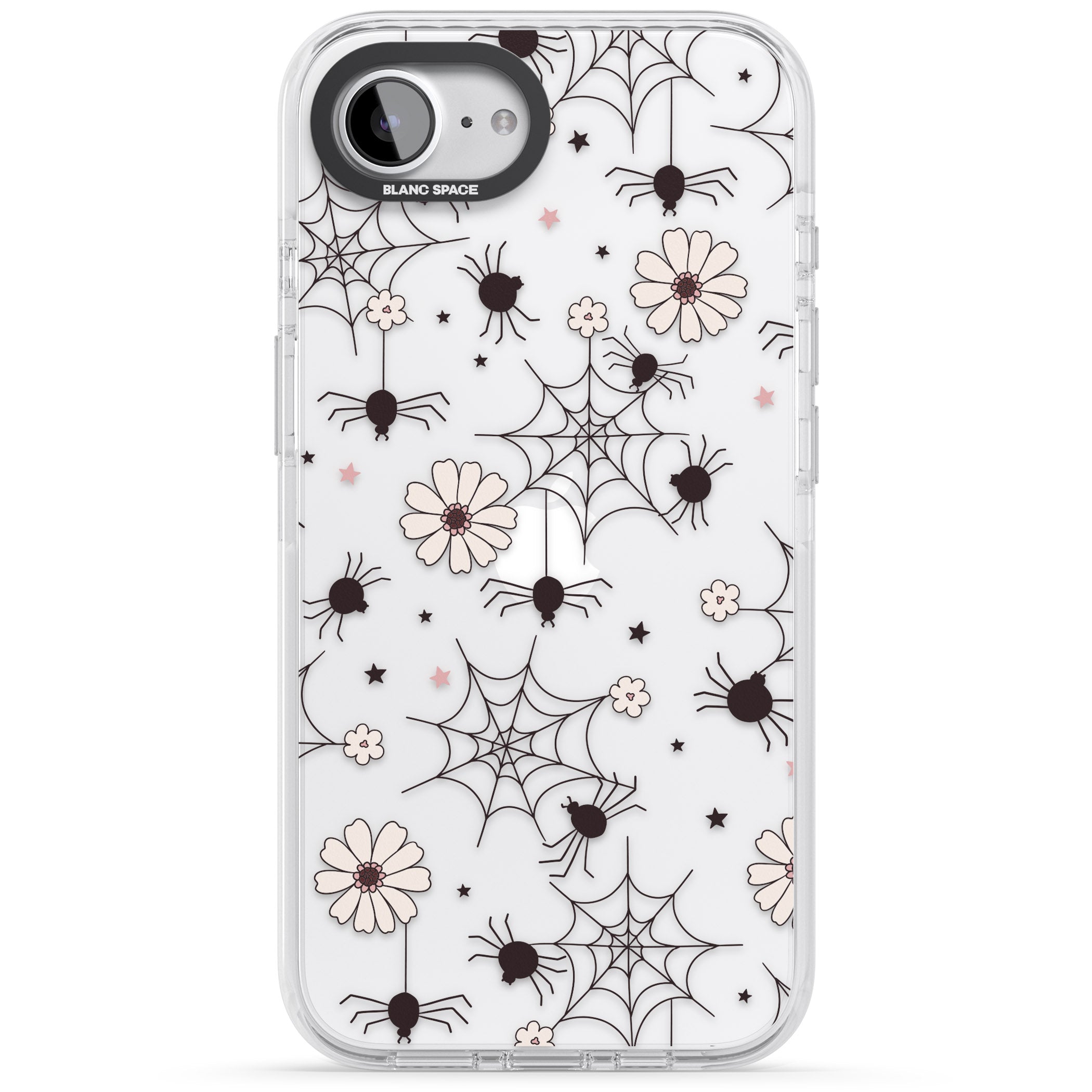 Spiders And Flowers Pattern