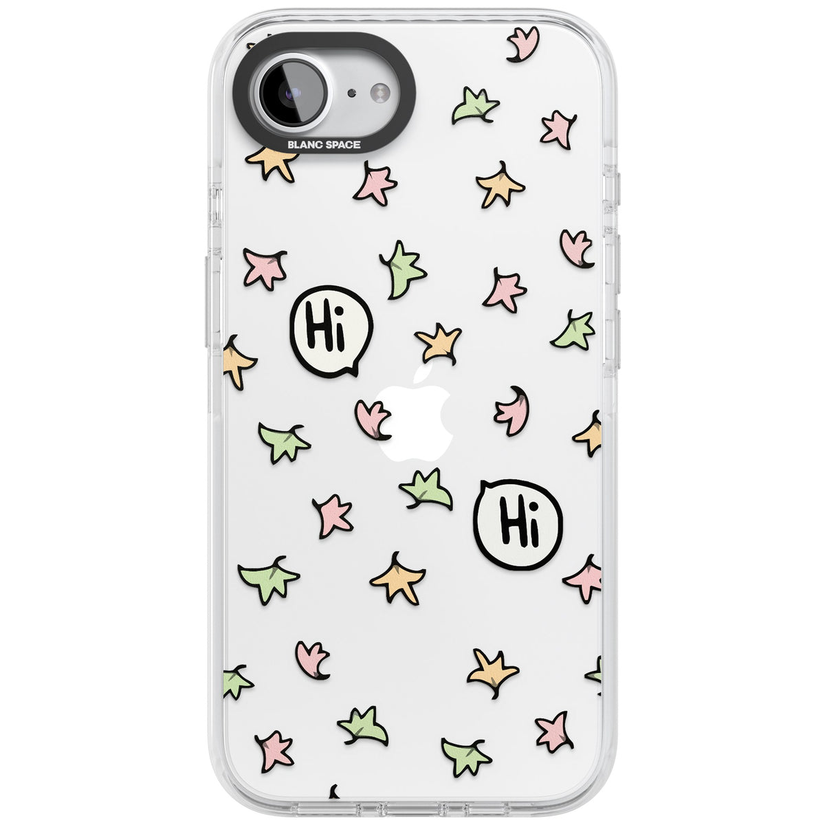 Heartstopper Leaves iPhone 16e / iPhone 17e Impact Clear Phone Case front
