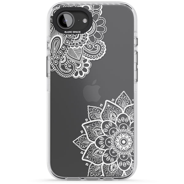 White Henna Florals