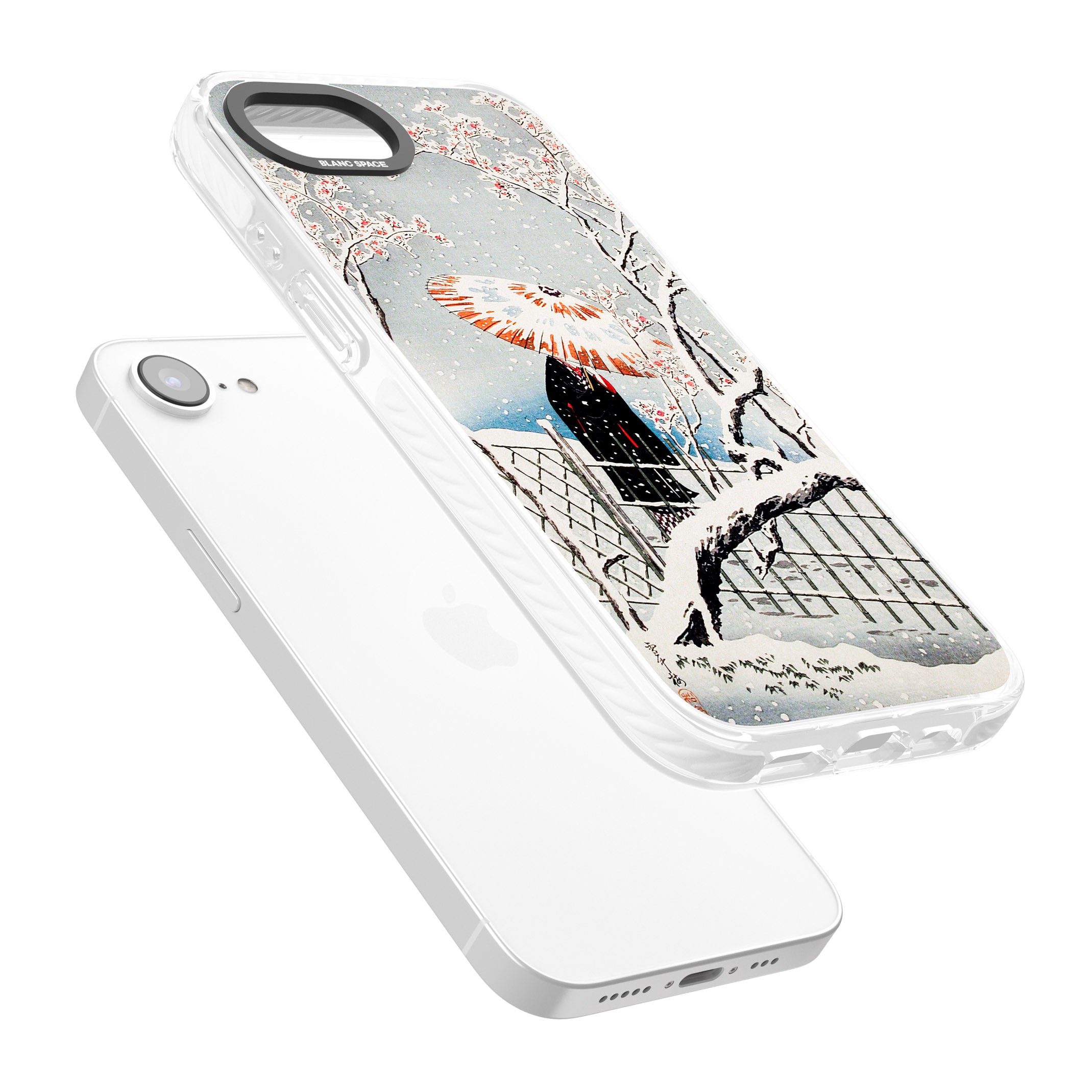 Plum Tree In Snow By Hiroaki Takahashi