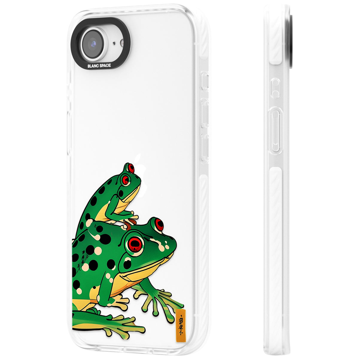 Jade Leap iPhone 16e / iPhone 17e Impact Clear Phone Case side