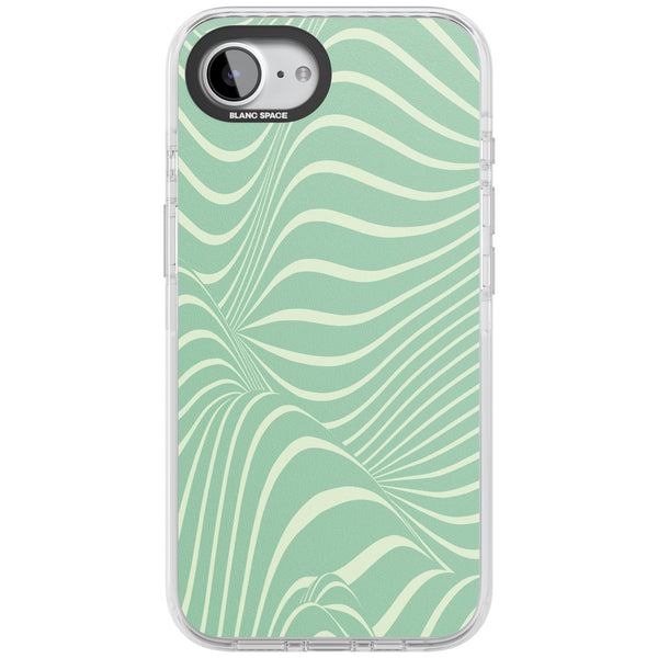Mint Green Distorted Line