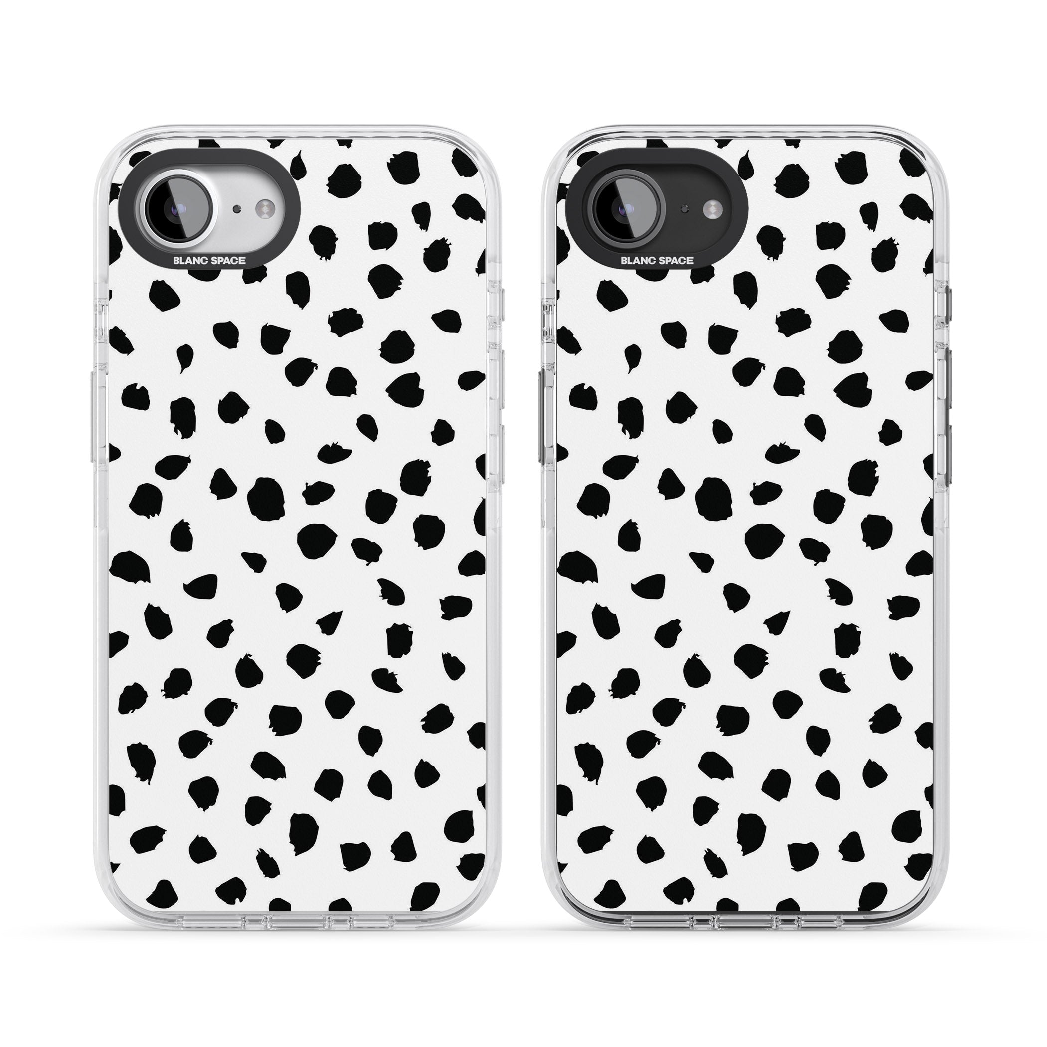 White Dalmatian Print