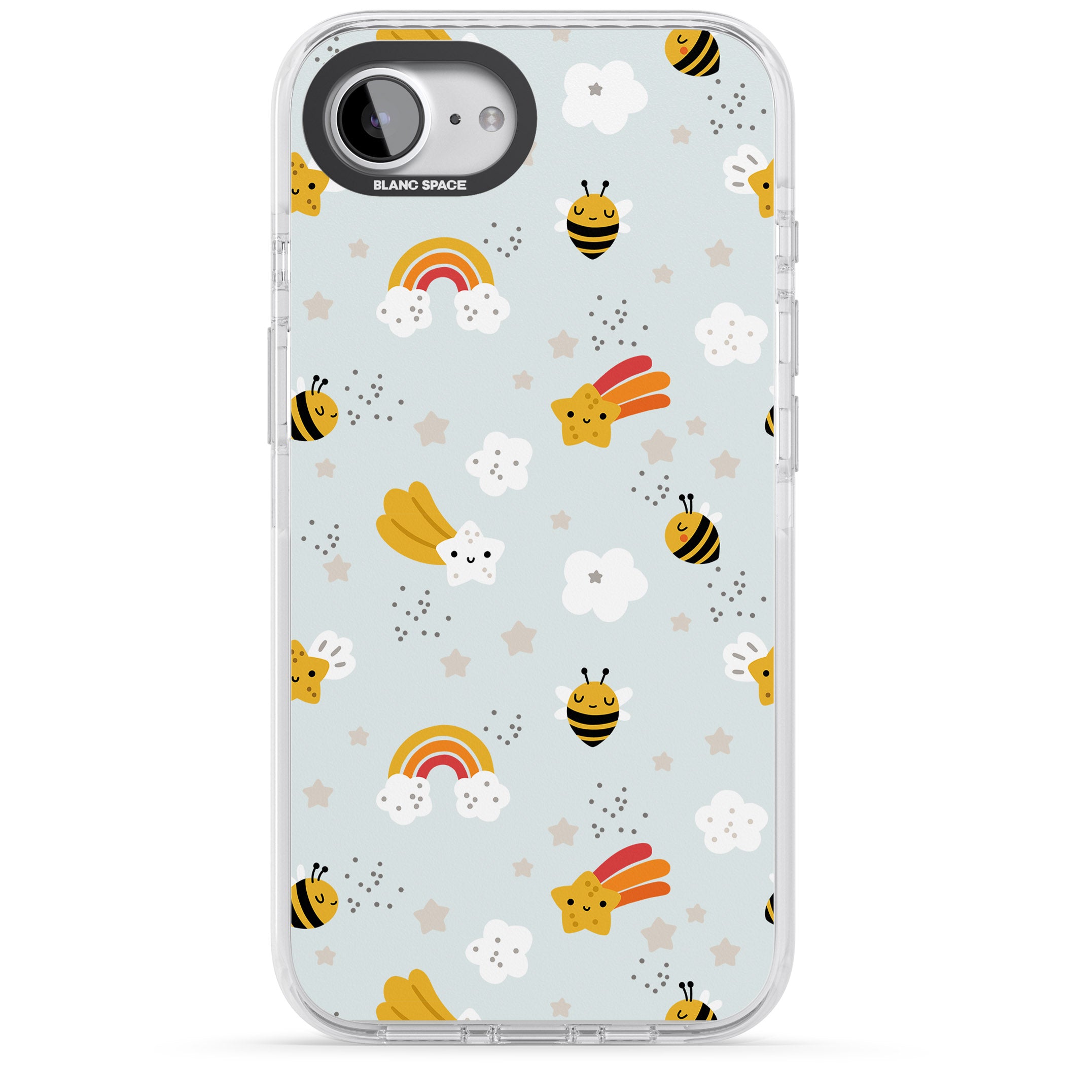 Sweet As Honey Patterns: Bees & Rainbows